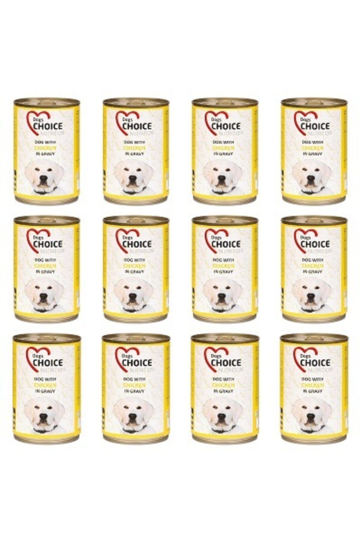 Nutrition Dogs Choice Tavuk Etli Pate Köpek Konservesi 400 Gr * 12 Adet
