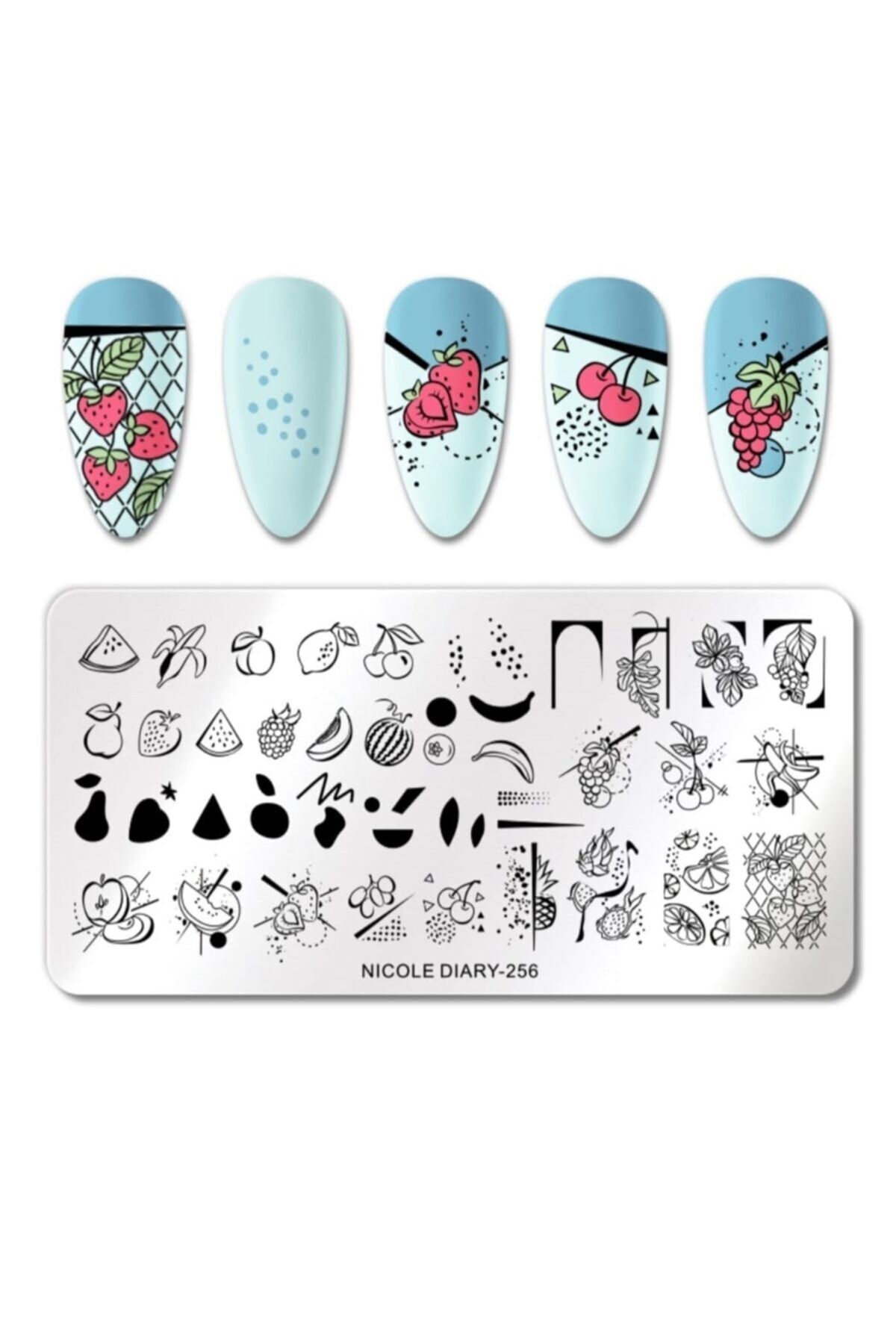NICOLE Diary Metal Stampa Tabakası 256 (52243)