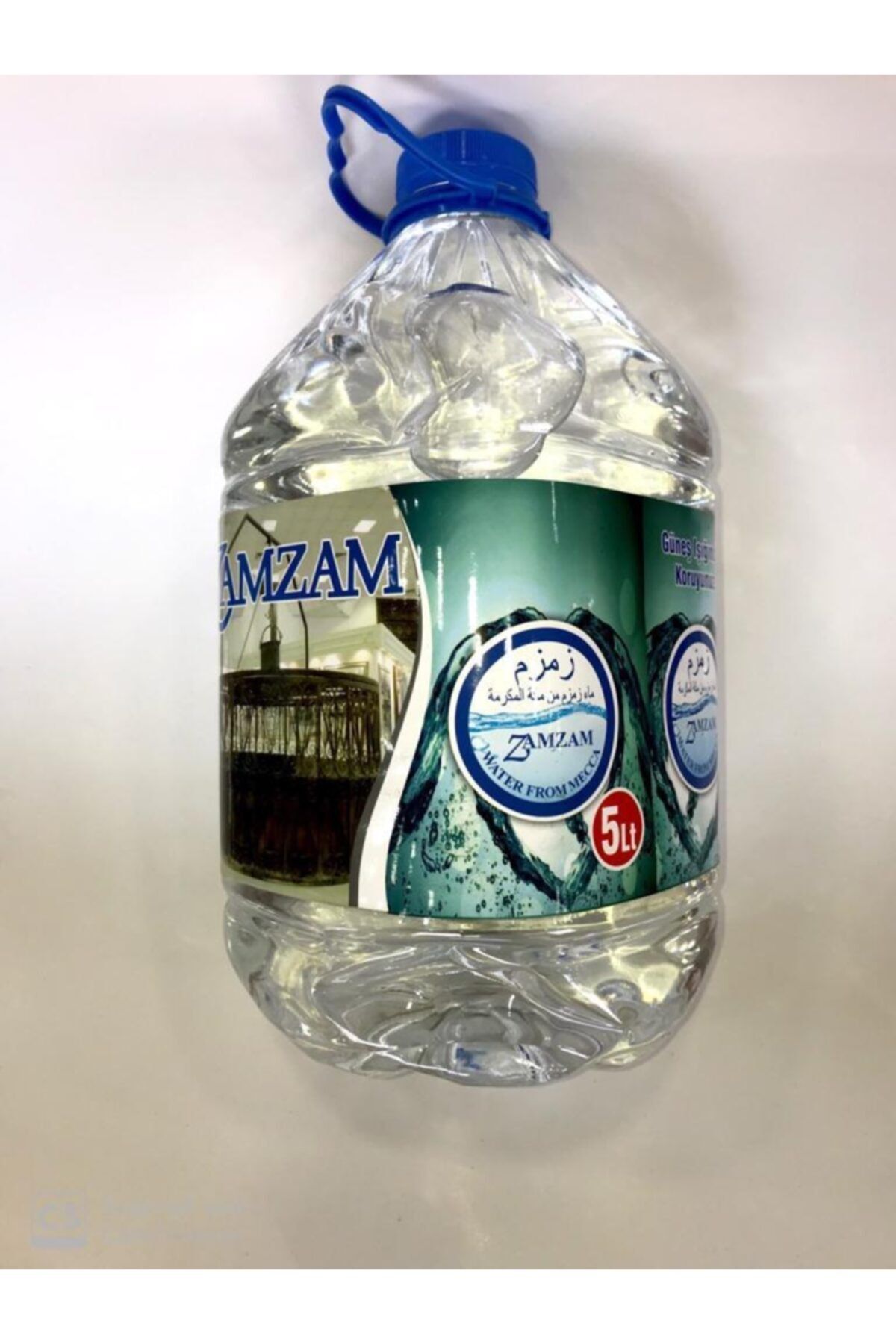 ZEMZEM Suyu 5 Litre. Mühürlü Kapak