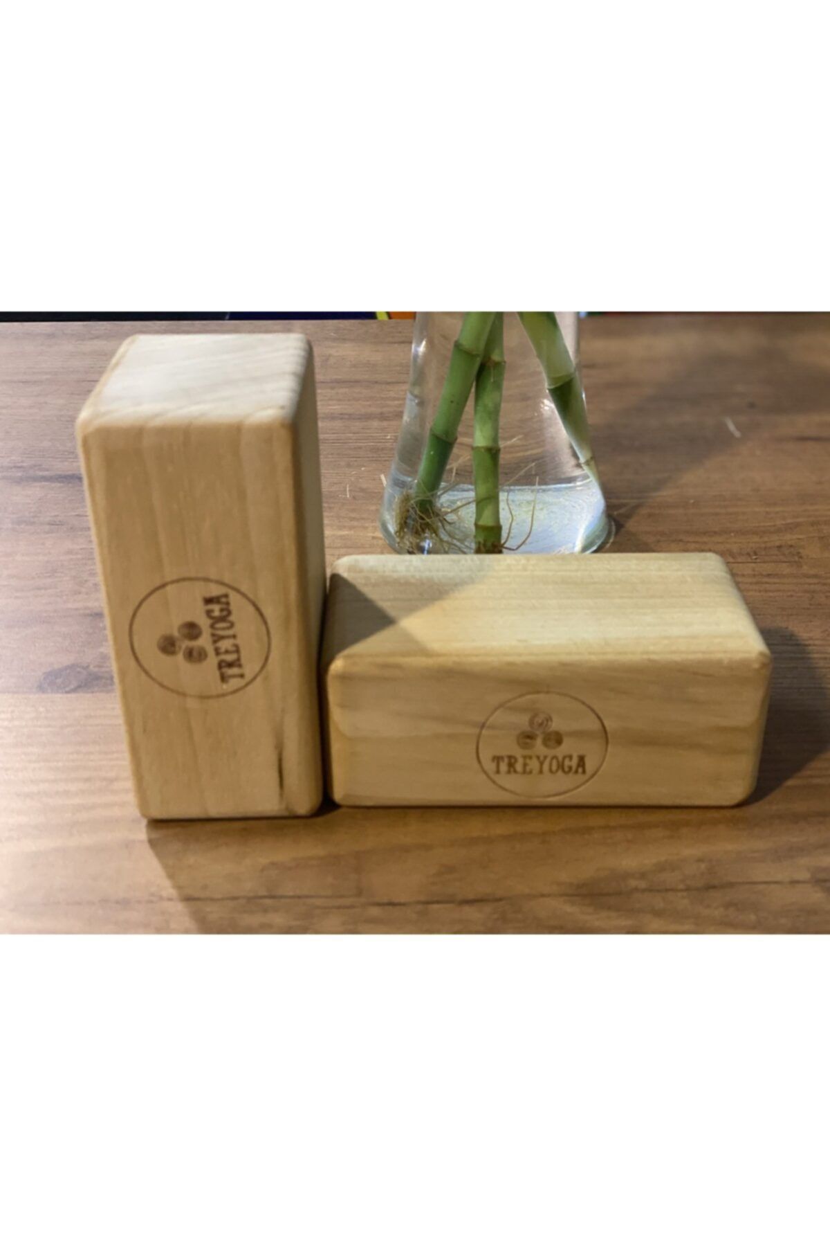 Treyoga Küçük Ahşap Yoga Blok
