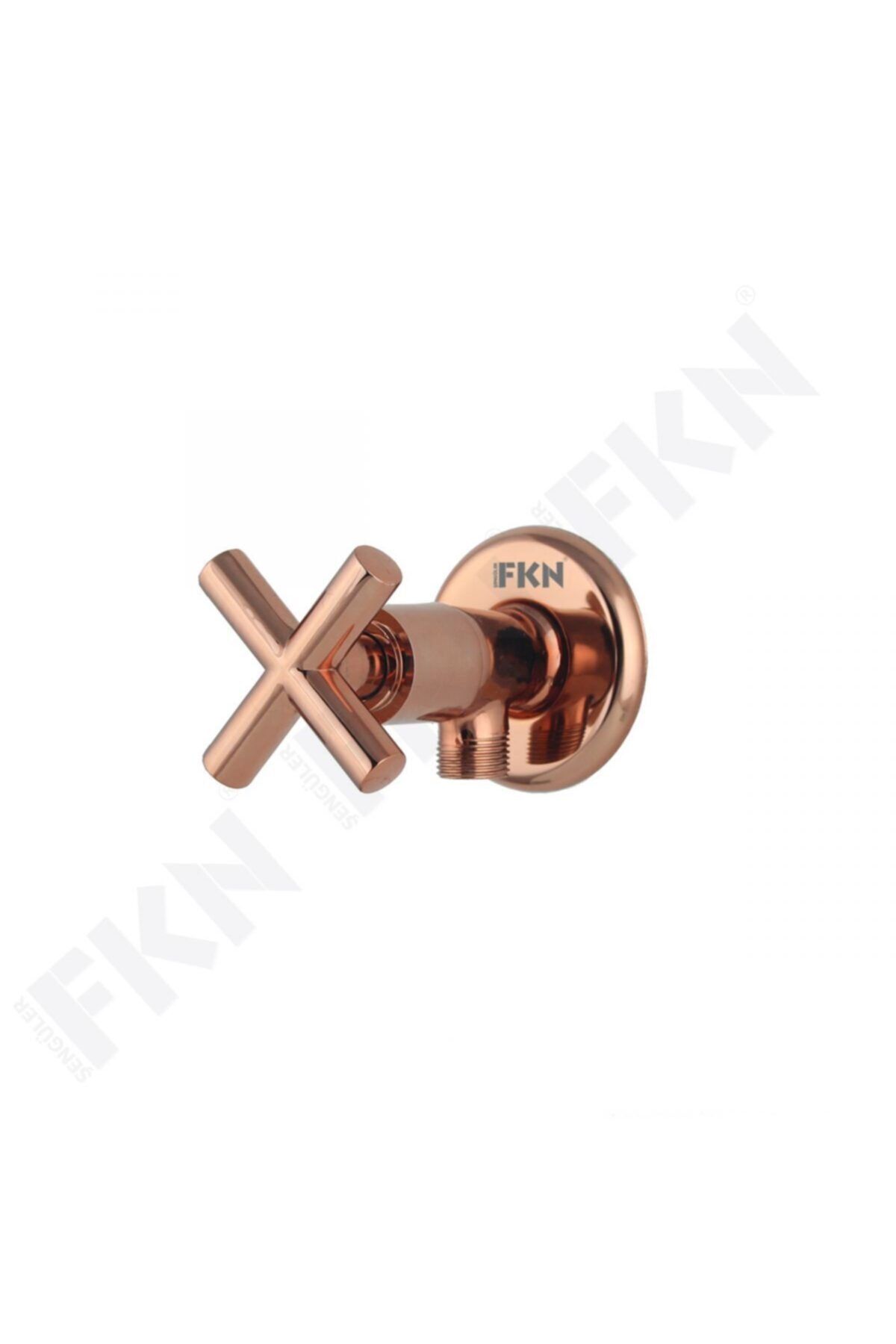 FKN Köşegen Rose Gold Taharet Musluğu