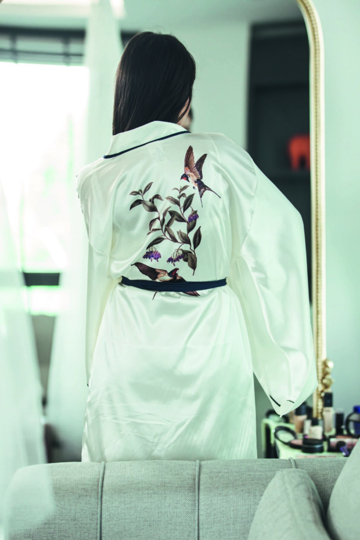Mita Concept 'uccello' Kimono