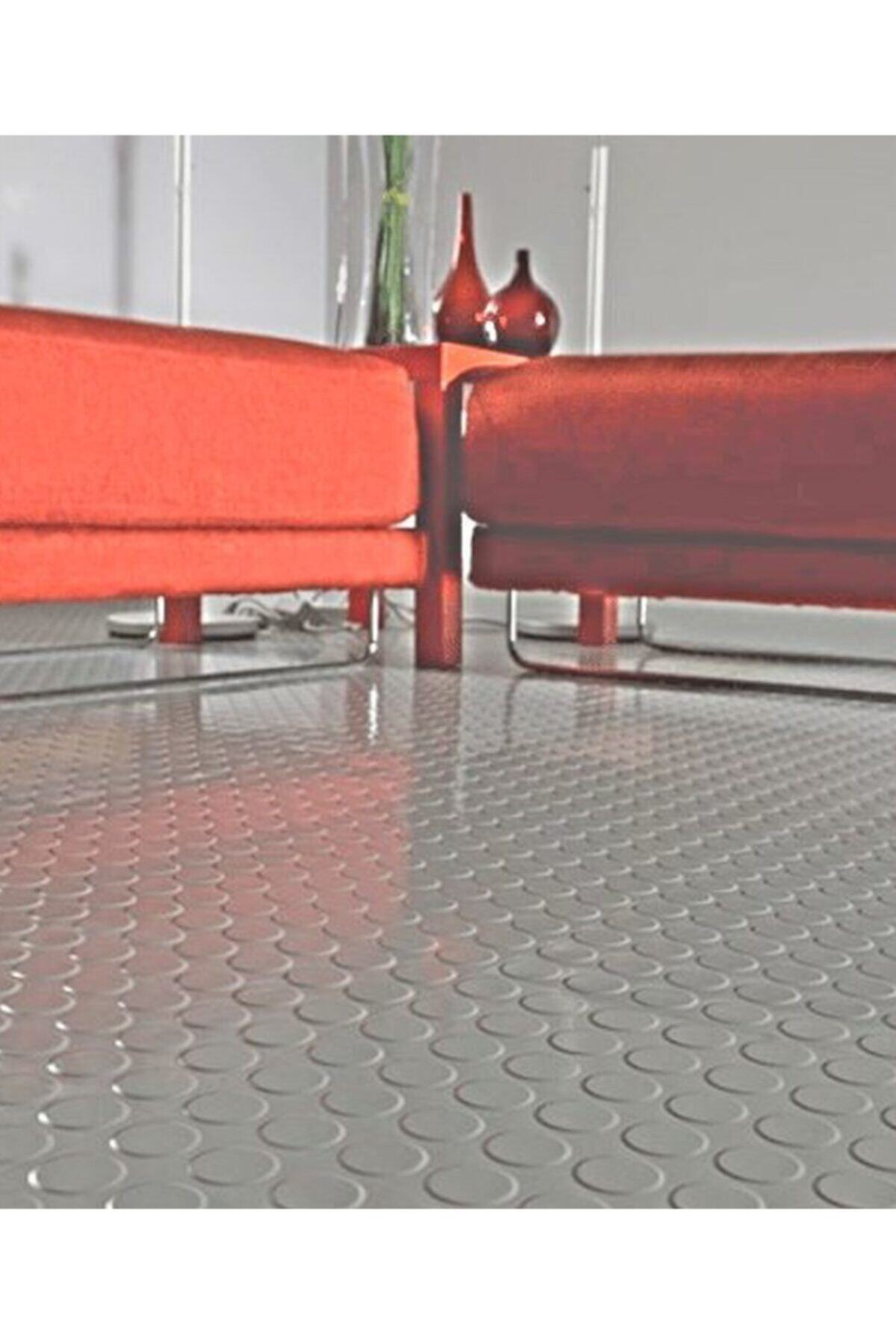 Edoplast 1m. X 2m. Gri Pvc Paralı Muşamba Zemin Yer Otomobil Döşemesi Kaplama