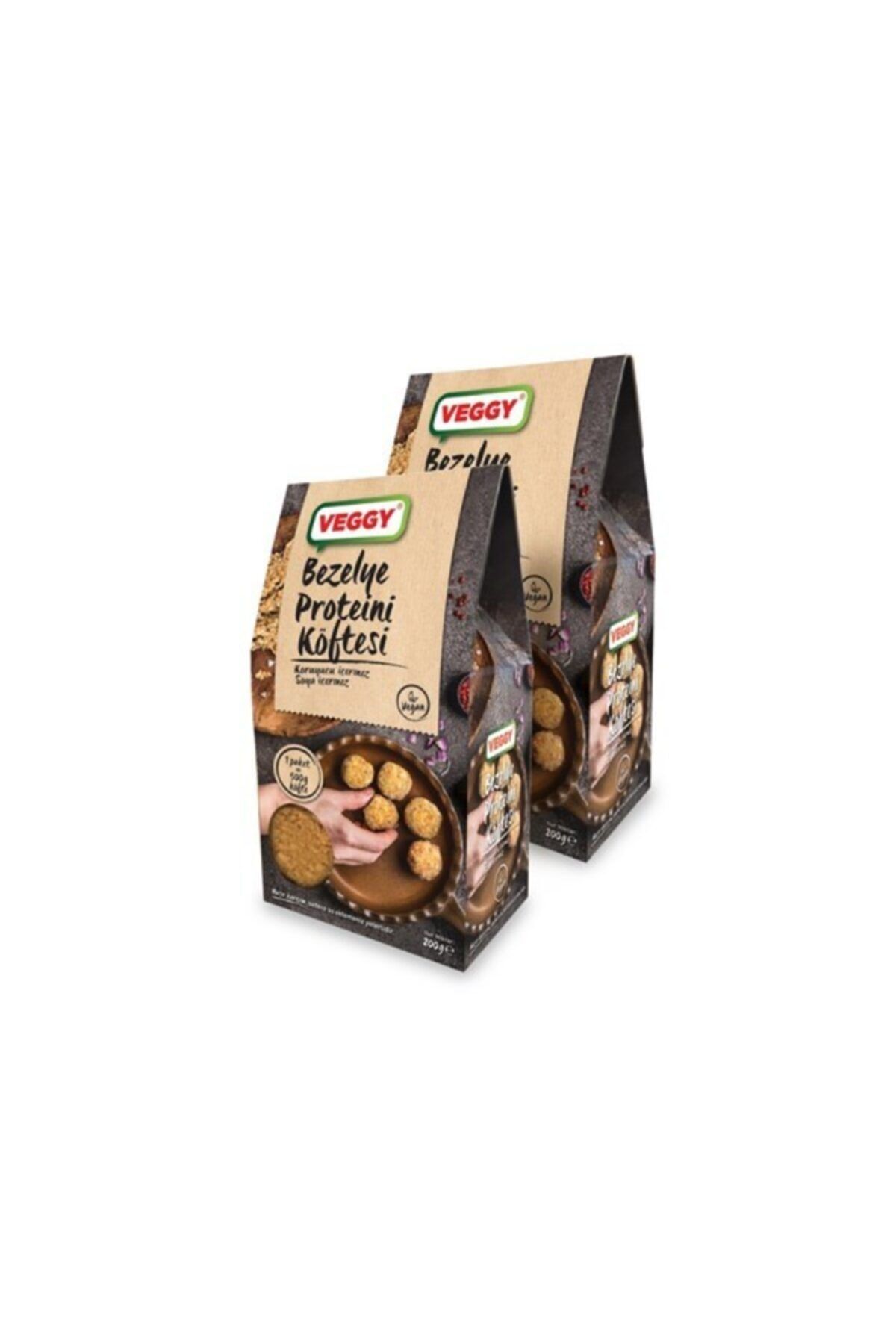 Veggy Bezelye Proteini Köftesi 2x200 Gr