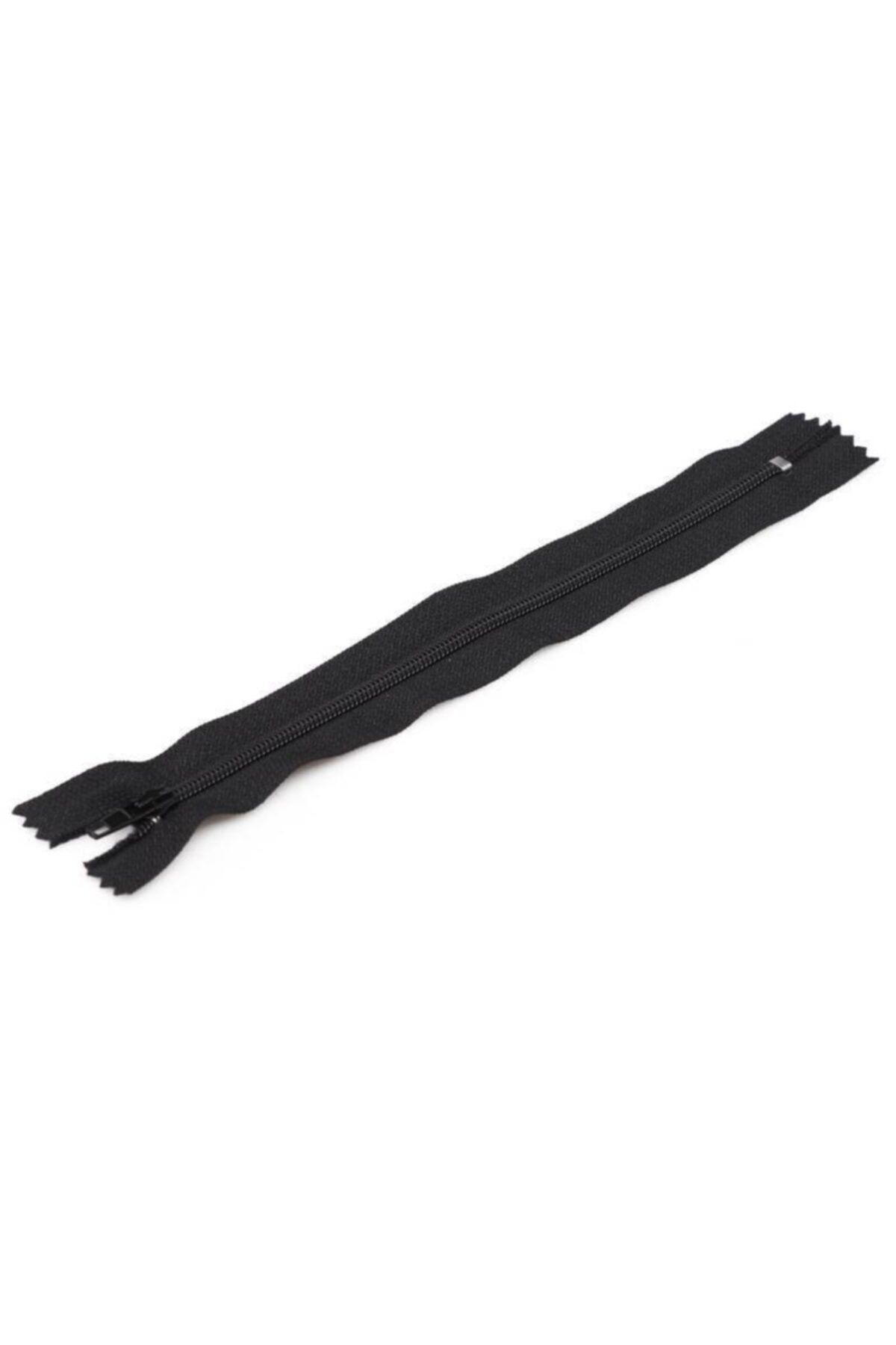 Simisso Etek Fermuarı 20 Cm Siyah
