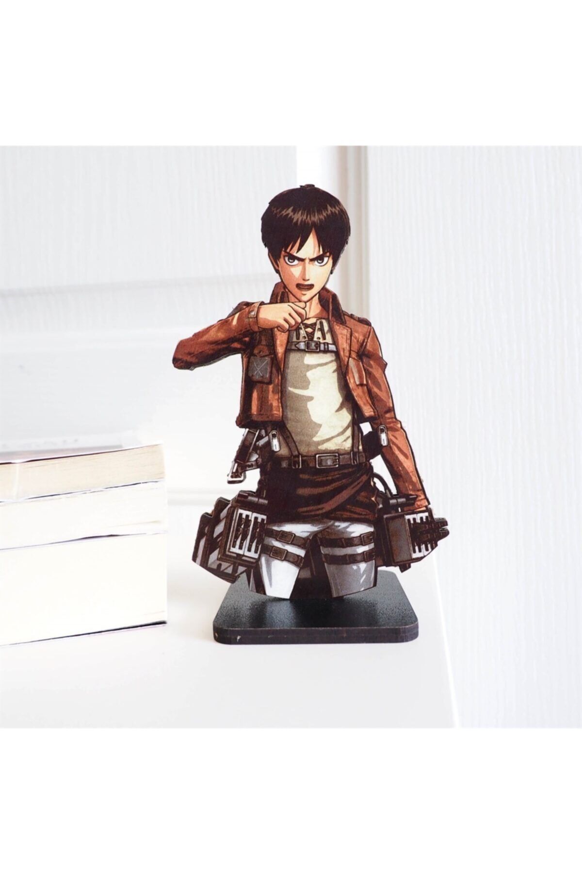 Planet Butik Anime Attack On Titan Eren Ahşap Figür