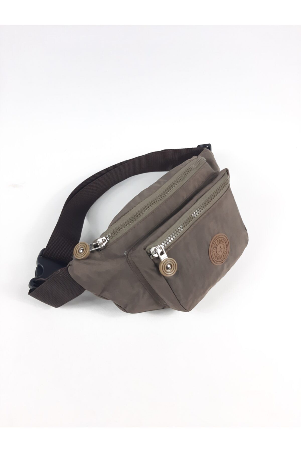 MEET POLO Su Geçirmez Vizon Klinkır Kumaş Unisex Bel Çantası Freebag 24 X 13cm