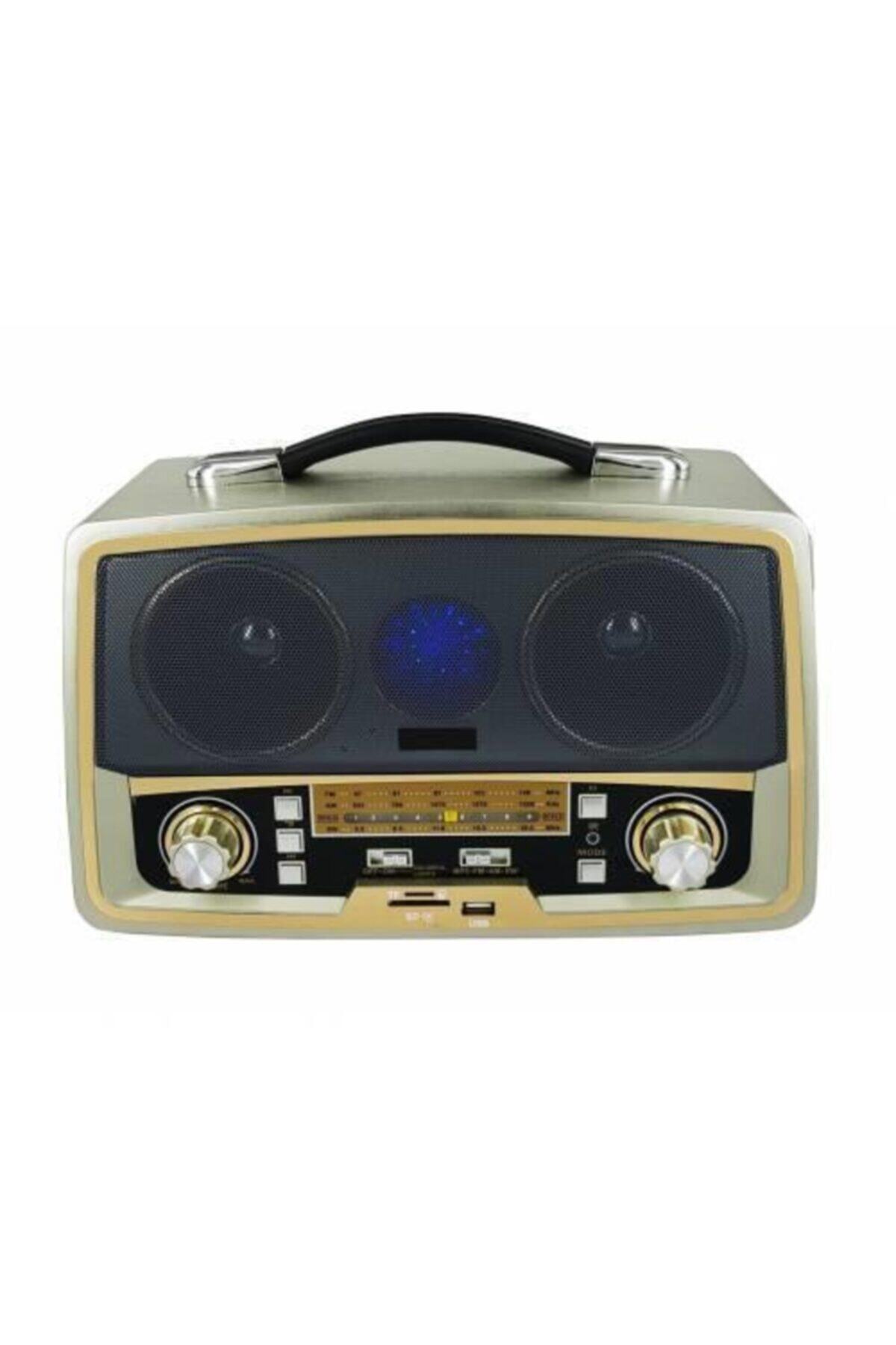 Zamak Ticaret Kemai Md-1701bt Nostalji Retro Radyo Bluetooth Fm Usb Sd