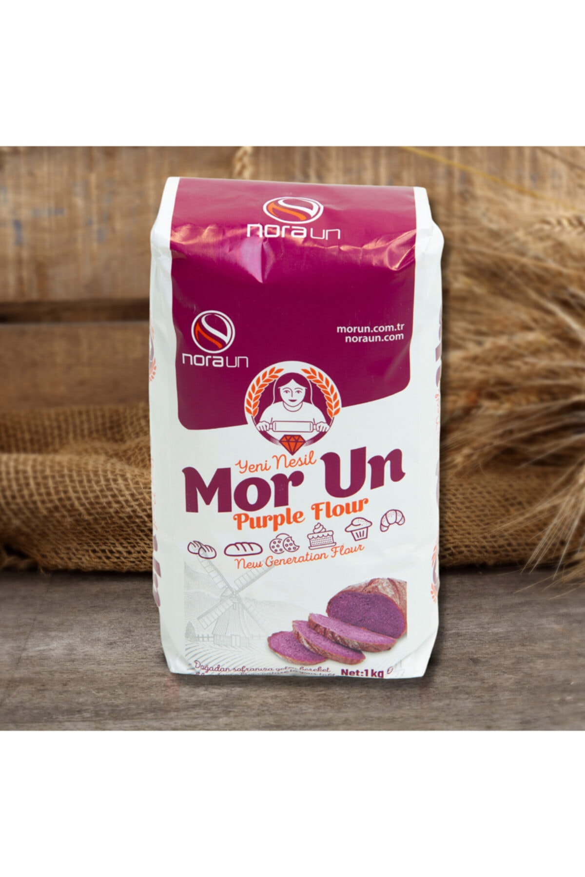 MorFırın Mor Un (1 Kg )
