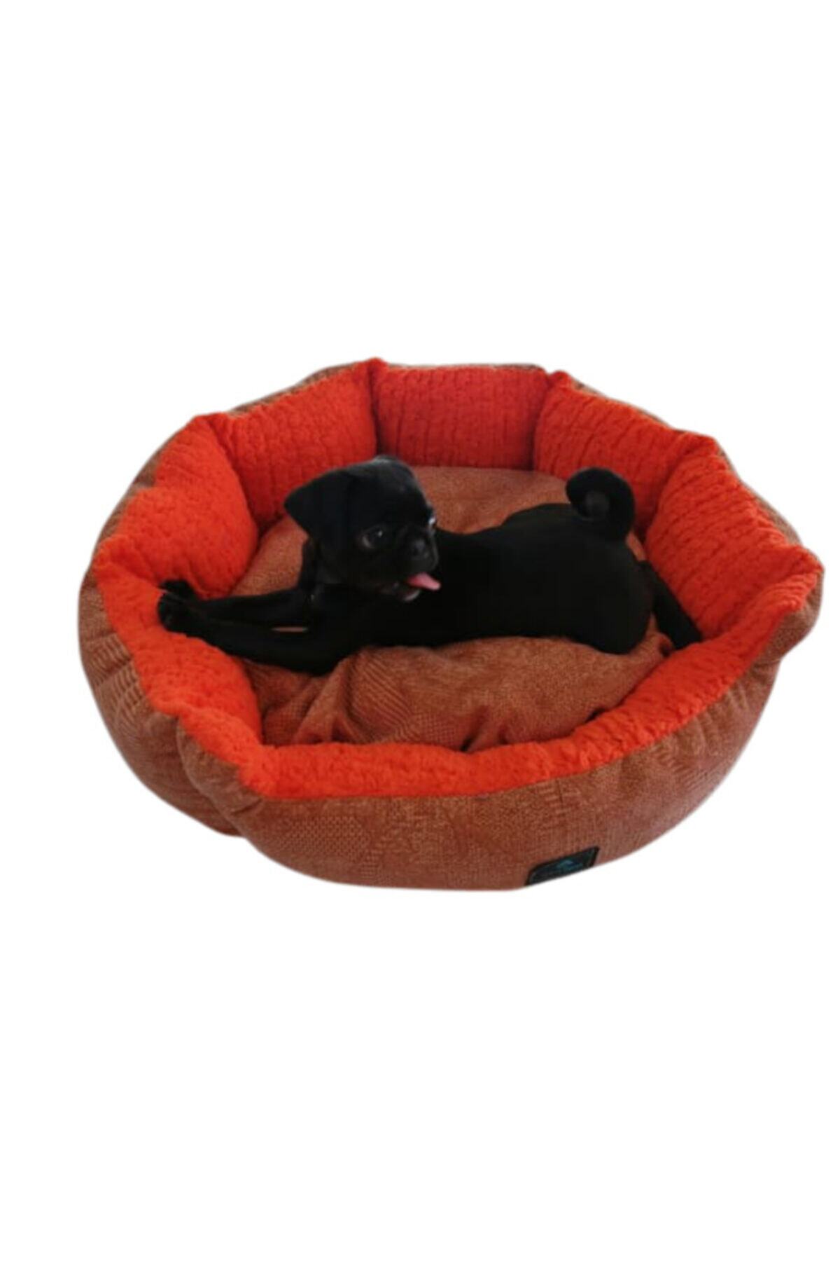PETSNOW Beluşlu Bella Yatak Kedi Köpek Yatak 55*55