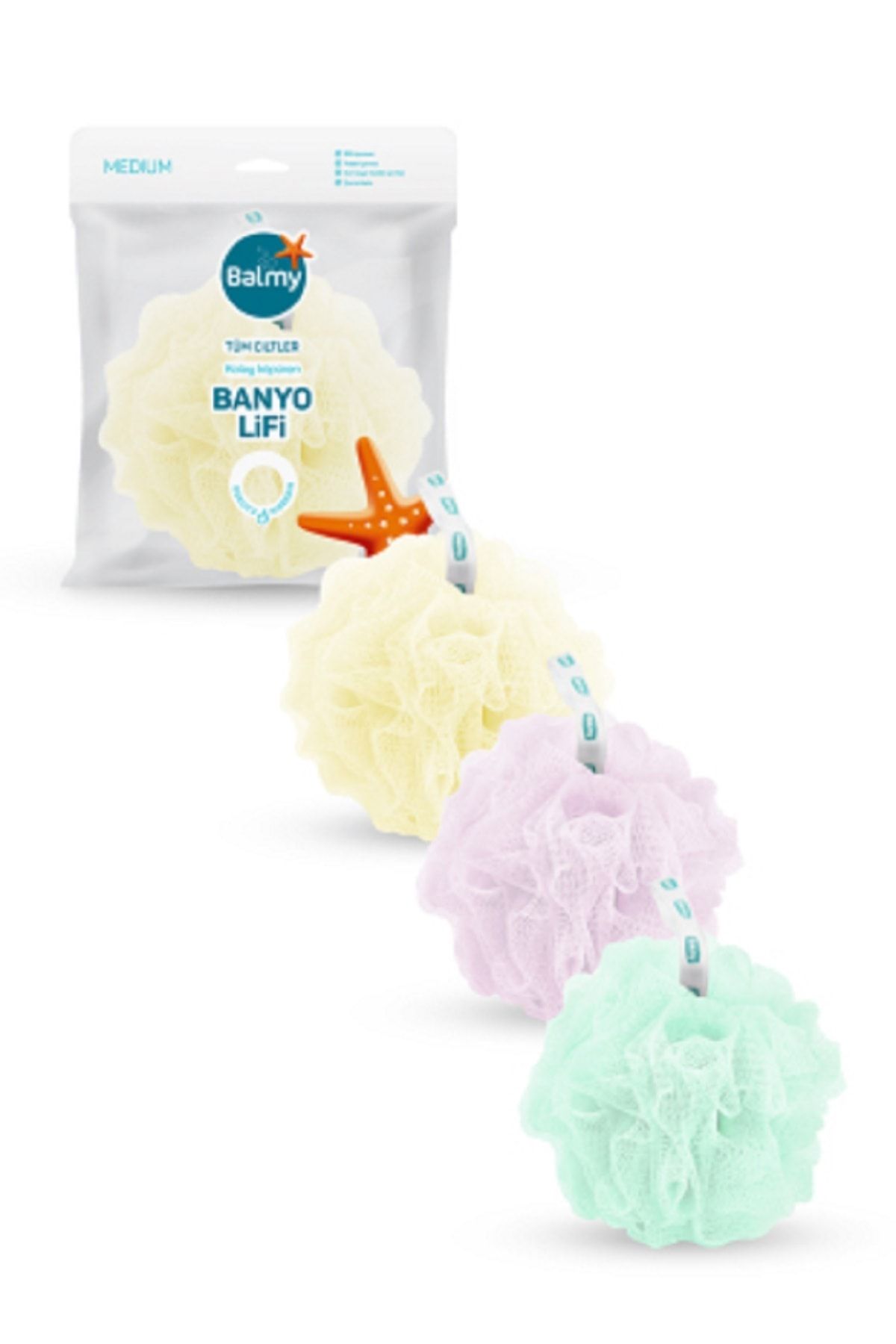 Balmy Banyo Lifi 3'lü Medium