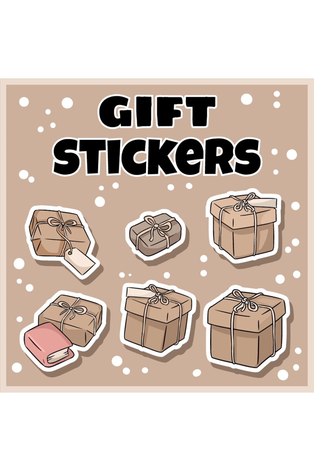 Ünsal Desing Hediye Paketleri Stickers Set