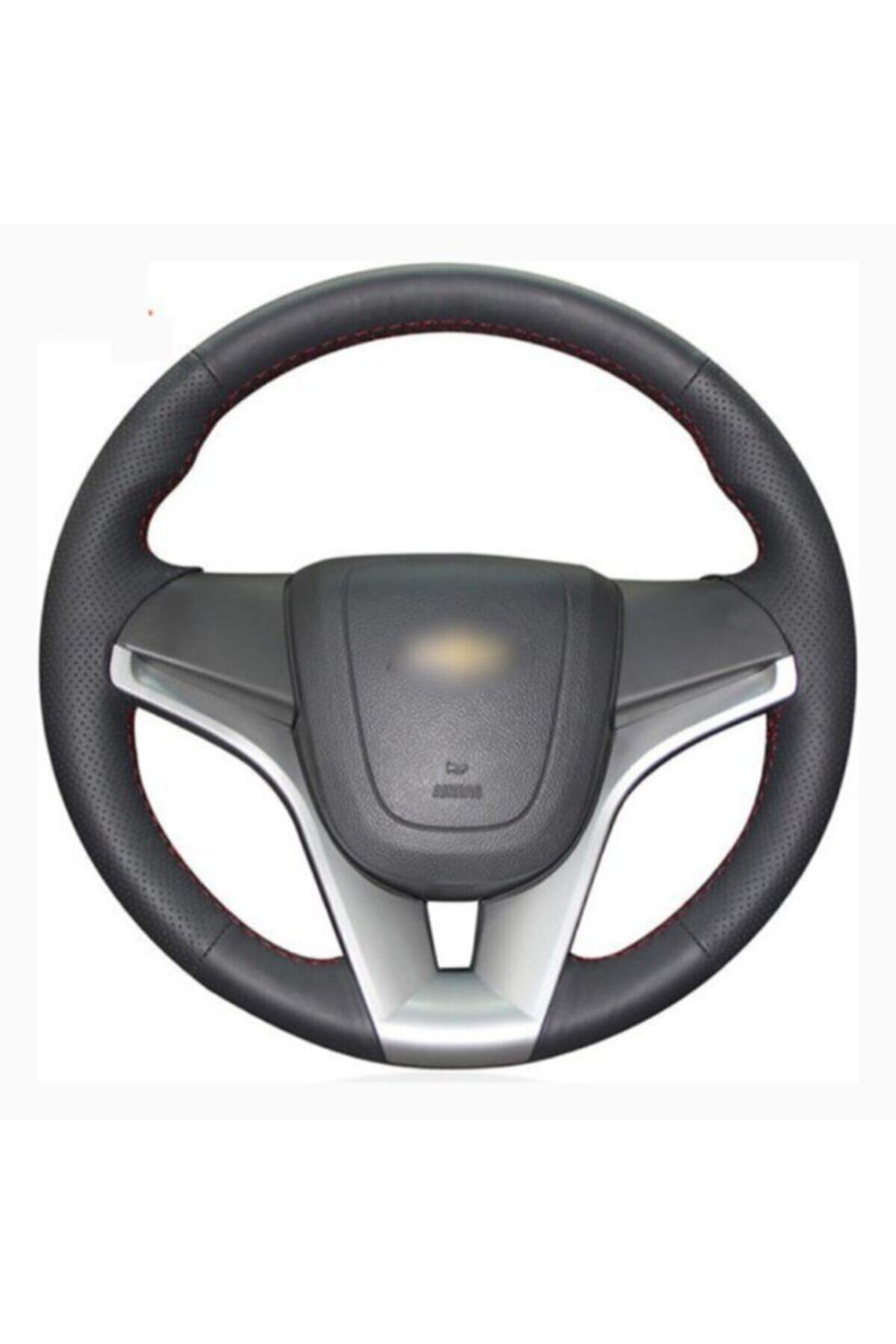 Fox Chevrolet Aveo 2011-14 Deri Direksiyon Kılıfı Araca Özel Dikmeli Dikişli