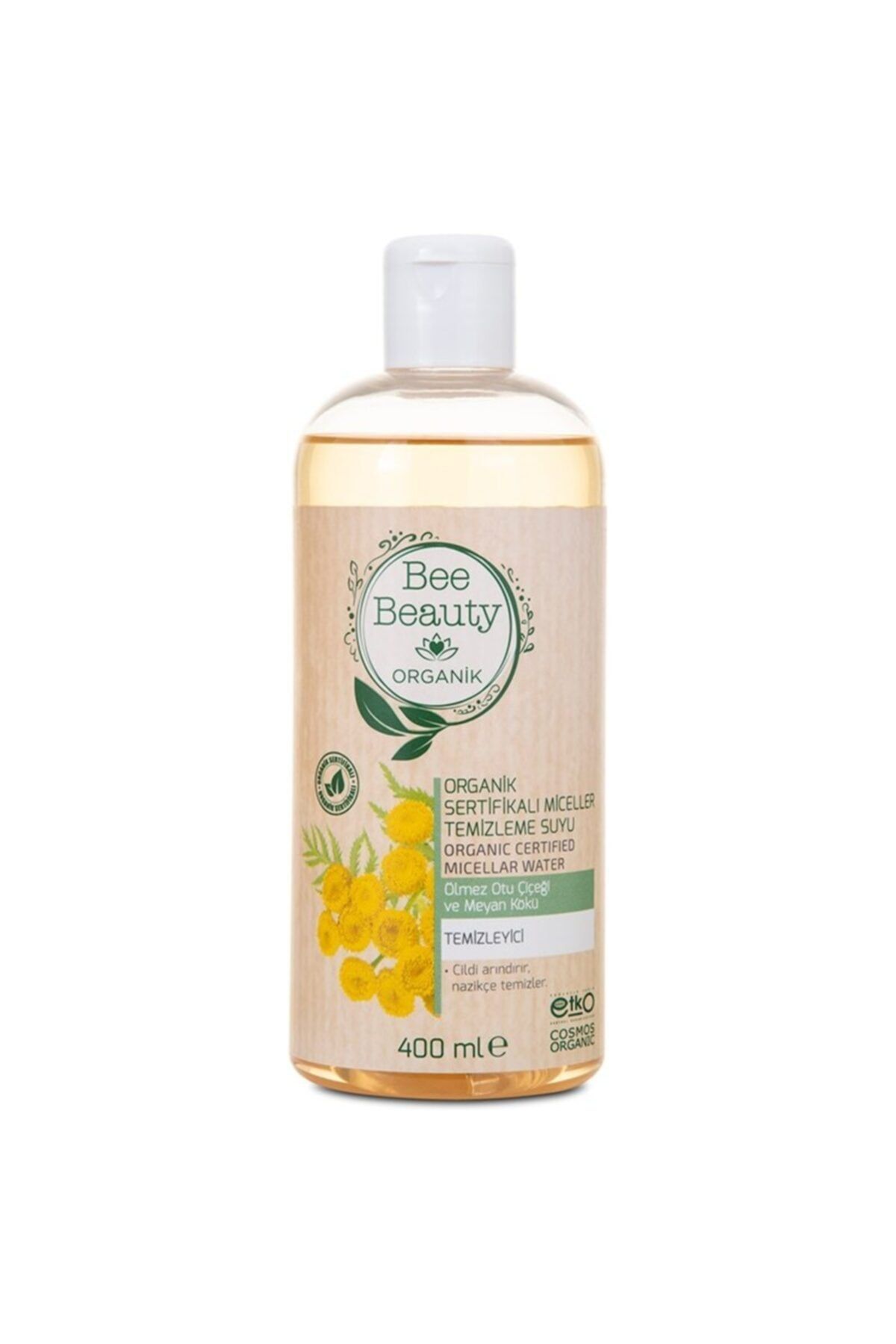 Bee Beauty Organik Sertifikalı Miceller Temizleme Suyu 400 ml