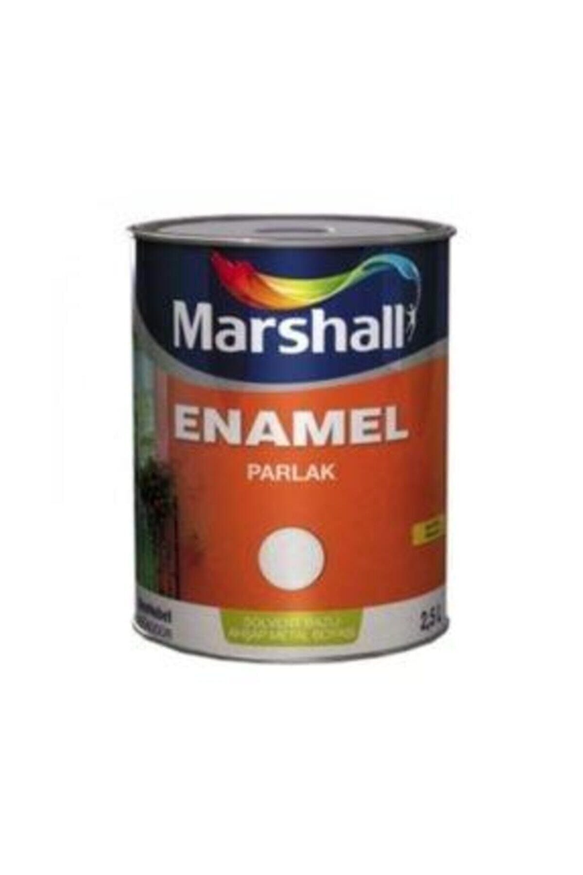 Marshall Enamel Parlak Sentetik Yağlı Boya 0,75 Lt Açık Kahve