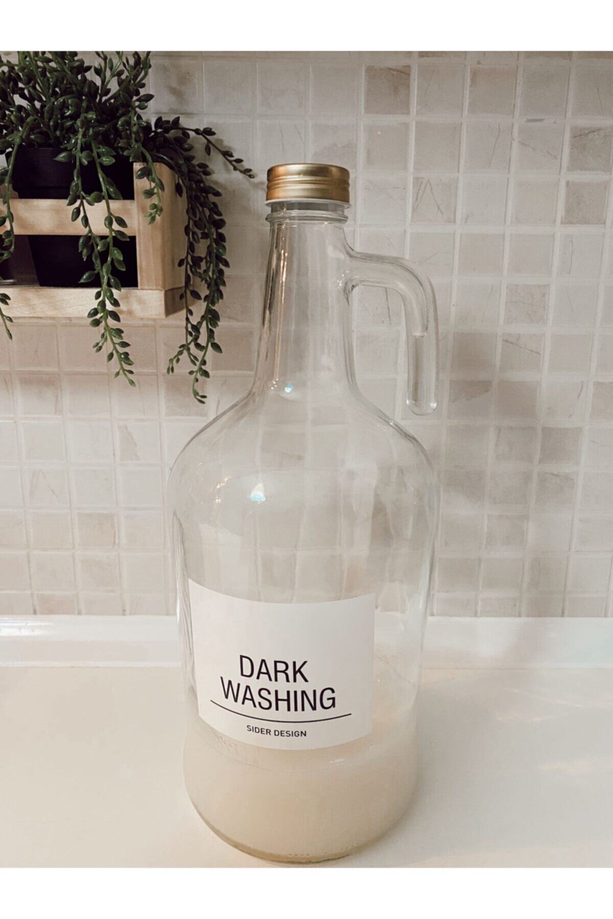 SİDERDESİNG Siderdesign Banyo Düzenleyici Cam 3 Lt Galon Dark Washıng ( Koyu Yıkama )