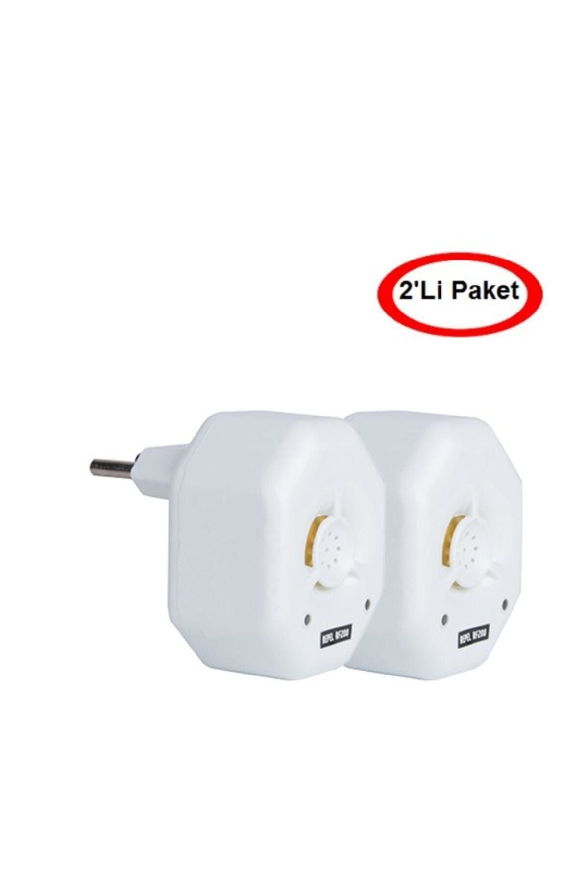 Repel Rf 200 Ultrasonik Fare Kovucu Ve Haşere Cihazı (2'li Paket)