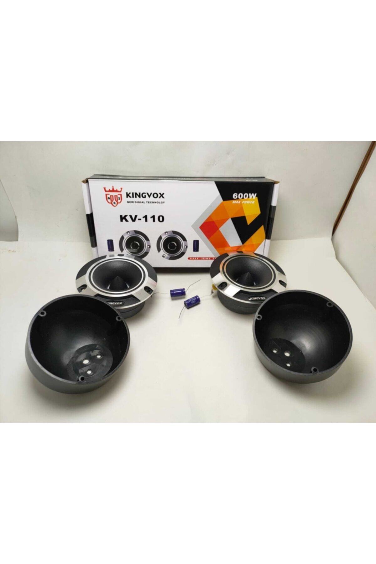 KİNGVOX Kv -110 Dome Tweeter 600w + Kapak