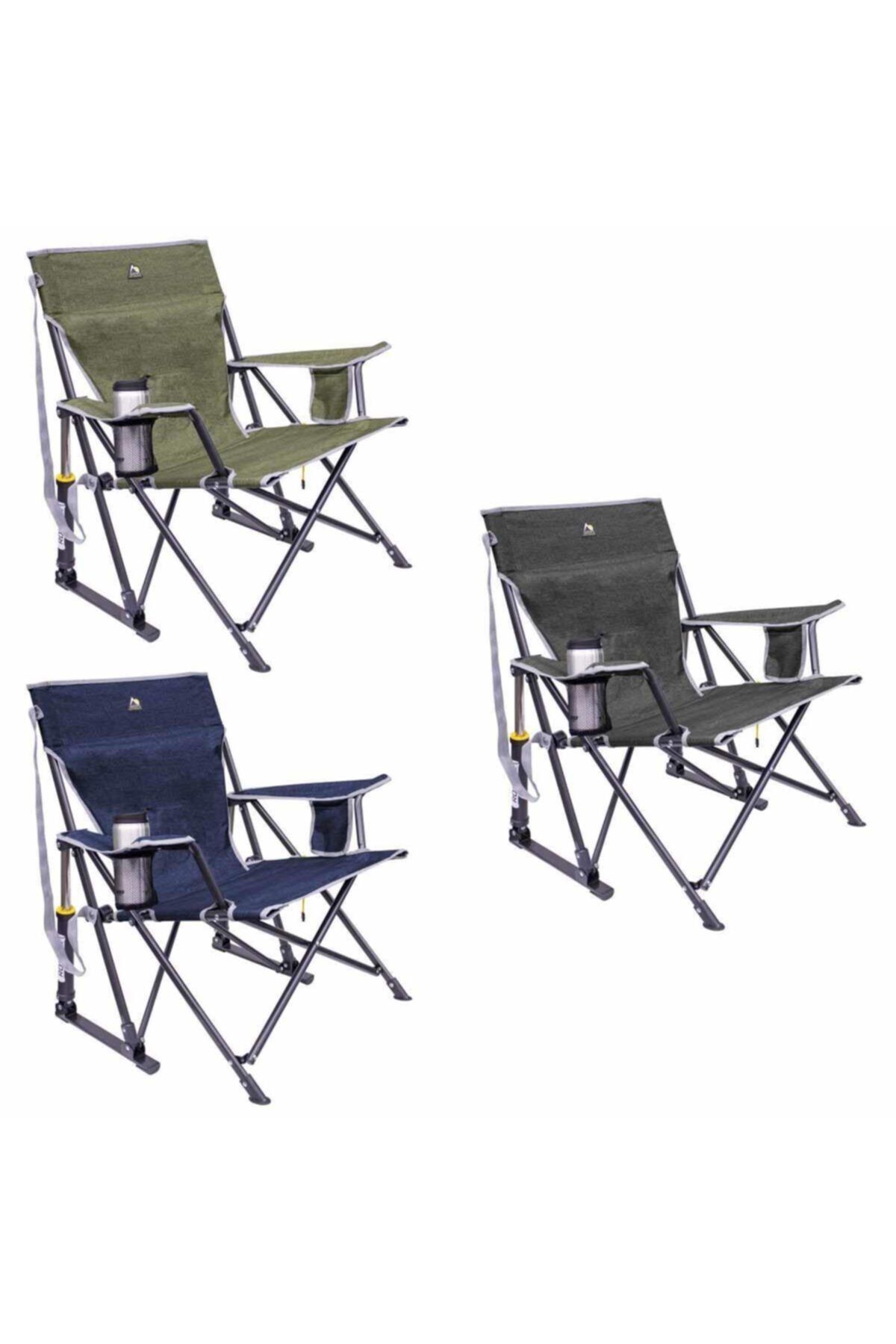 GCI Outdoor Kickback Amortisörlü Sandalye Gri