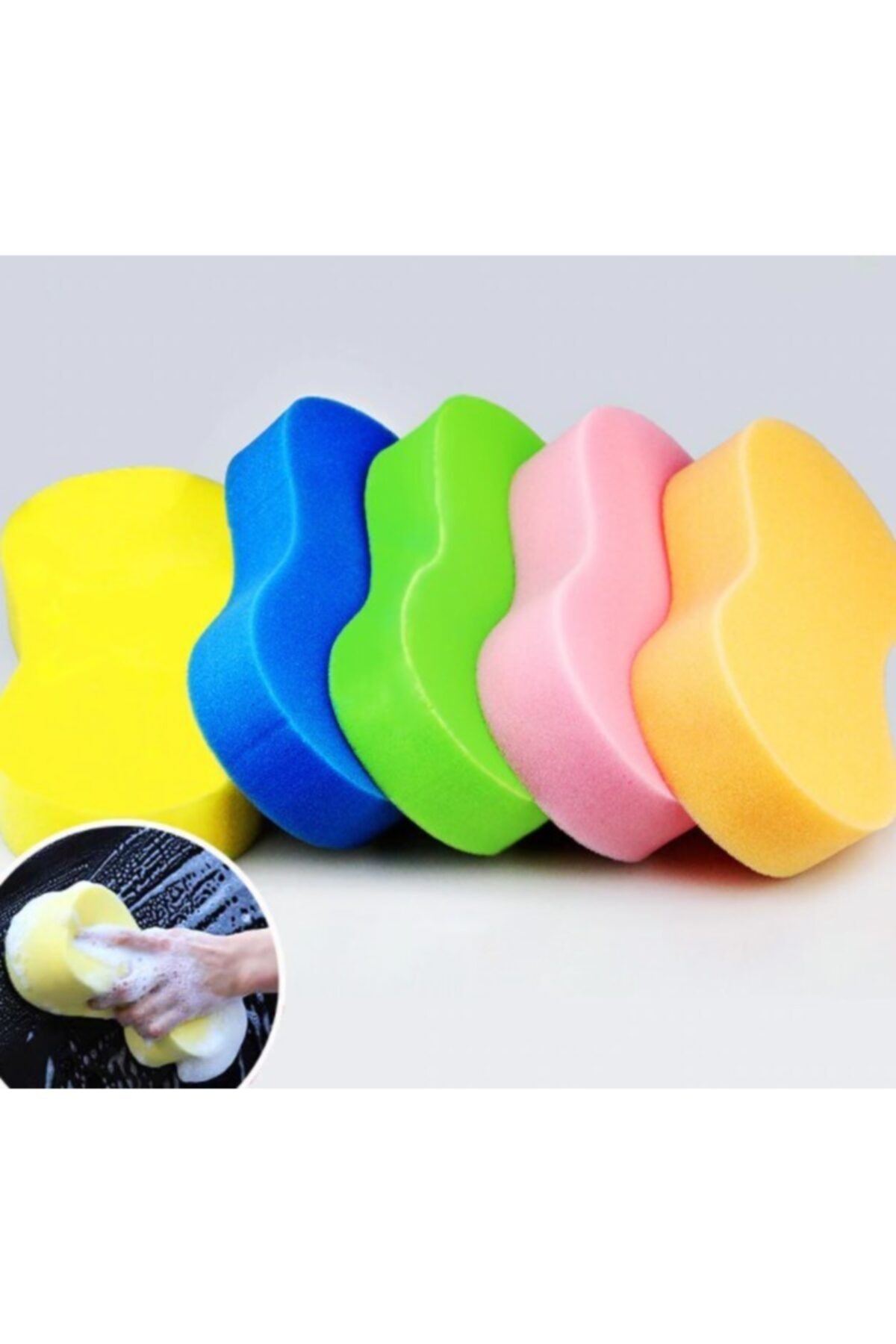 Zamak Ticaret Çok Amaçlı Araba Bulaşık Banyo Mutfak Yıkama Süngeri