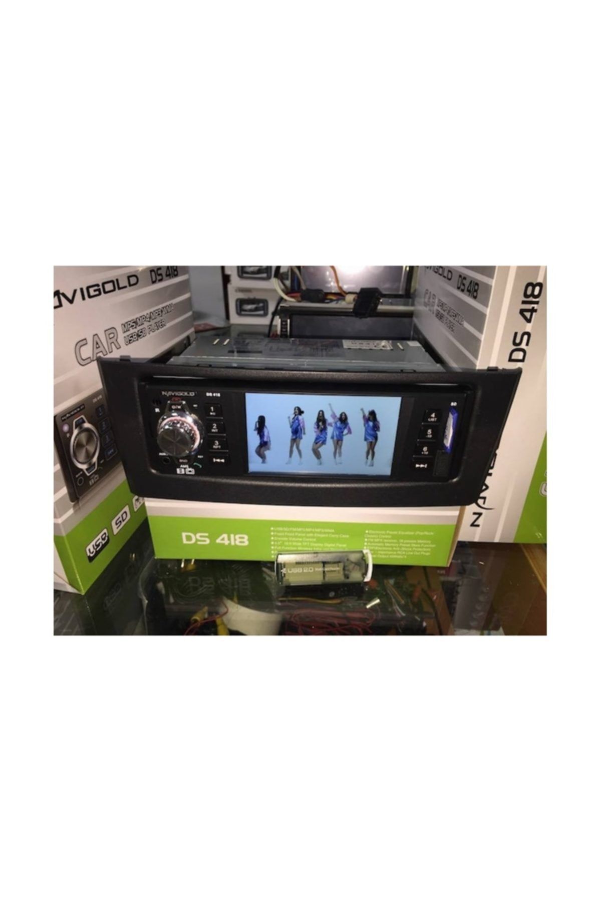 Navigold Linea Ds-418 Ds- 422 4x45w Fm Sd Usb Bt Mp3 Oto Teyp