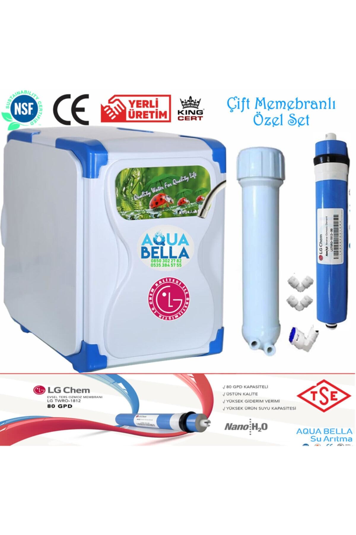 AQUA BELLA 10 Aşamalı Çift Membranlı Özel Su Arıtma Cihazı