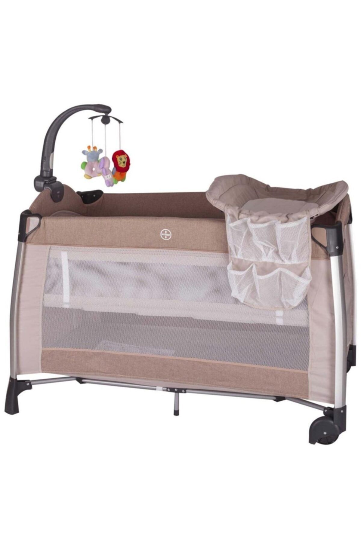 Kraft Madrid Dönenceli Oyun Parkı 70x120 Cm Beige