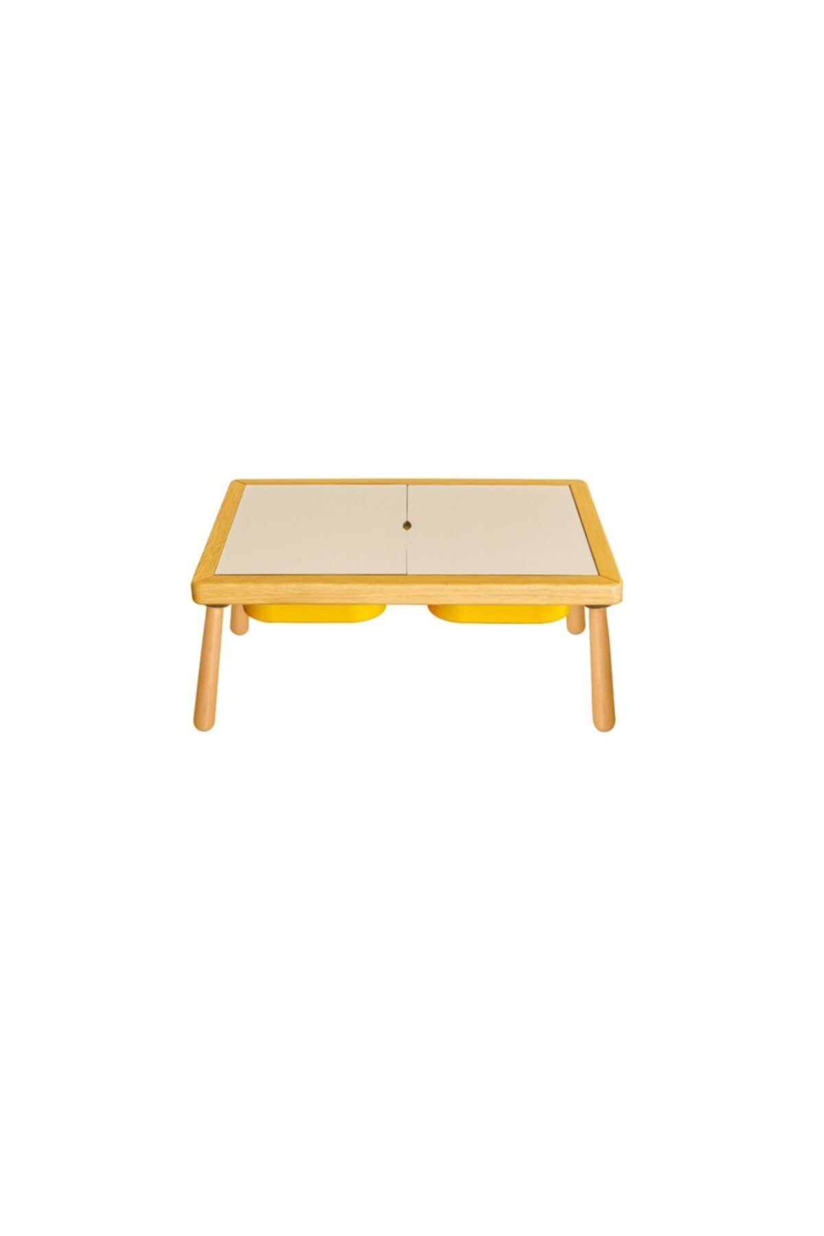 Woodnjoy Ahşap Mini Duyusal Oyun Masası