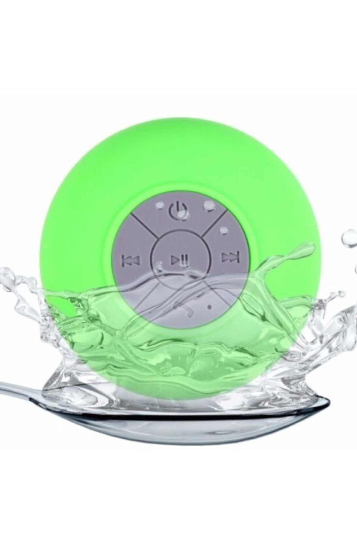 ULTRATEKNO Duş Hoparlörü Bluetooth Eller Serbest Su Geçirmez Duş Banyo Havuz Outdoor Hoparlör - Yeşil