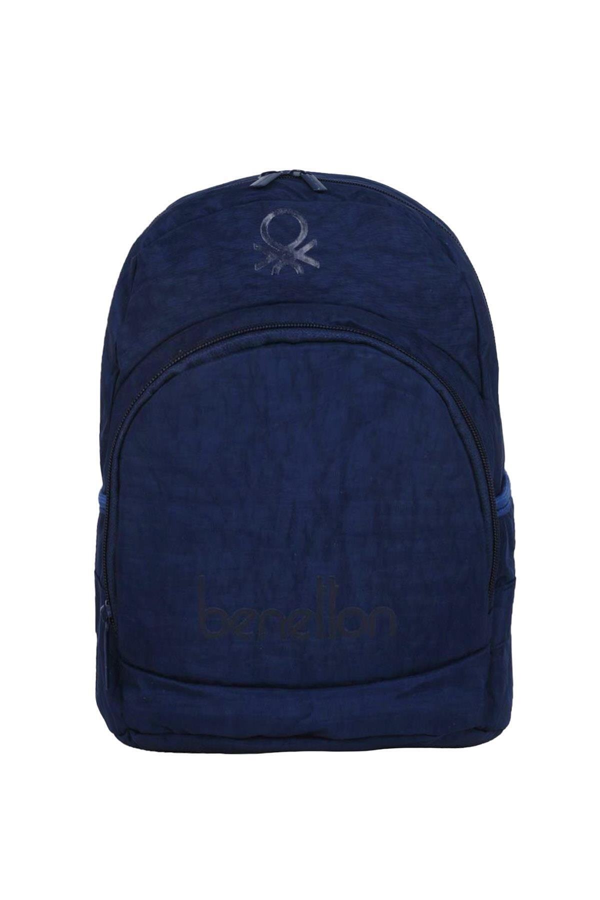 Benetton 70024 Lacivert Anaokulu Çantası