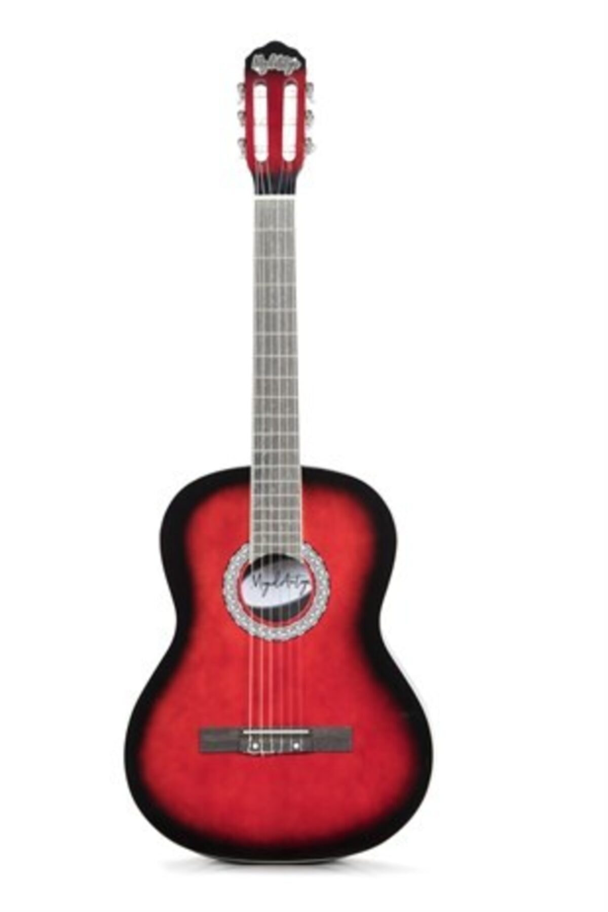 Miguel Artegas Klasik Gitar Sap Ayarlı Gül Klavye Kırmızı
