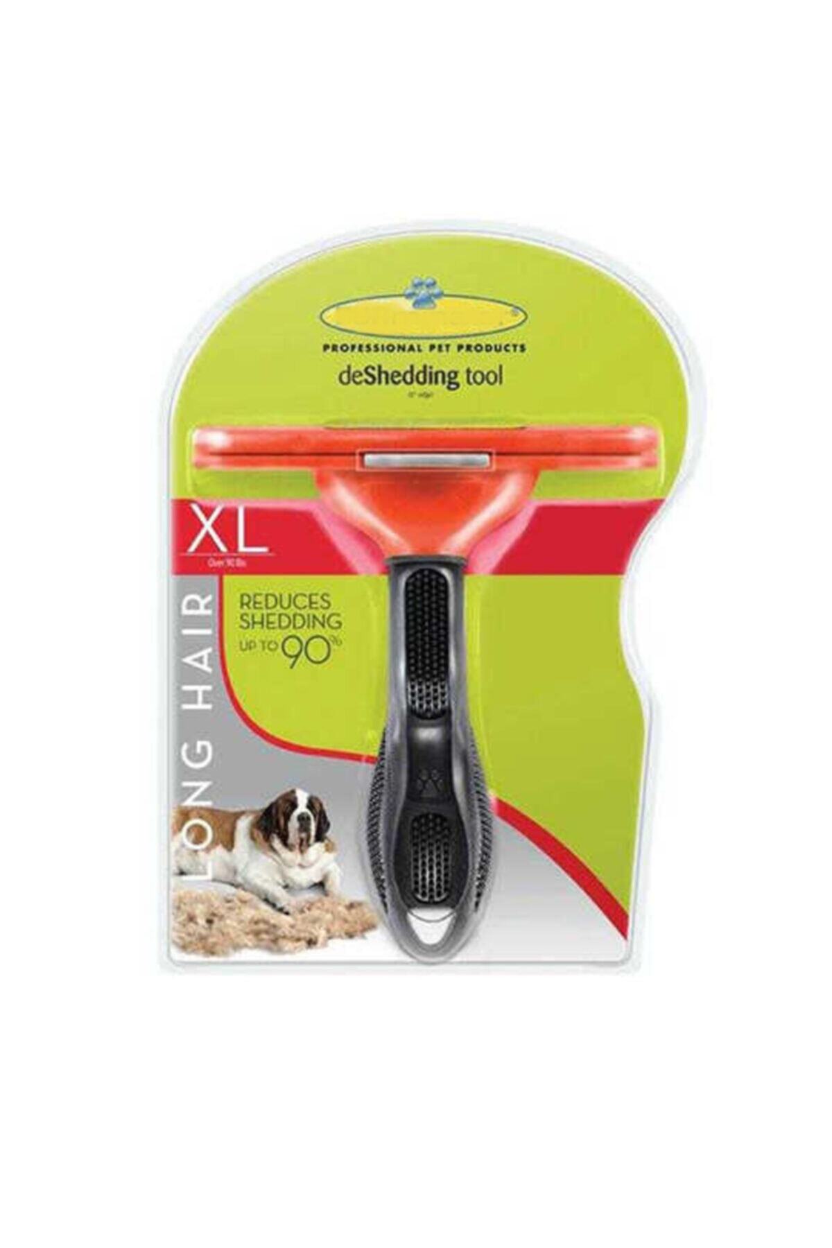 TechnoSmart Uzun Tüylü Büyük Irk Köpekler Için Tüy Toplayıcı Tarak- Xl- Longhair