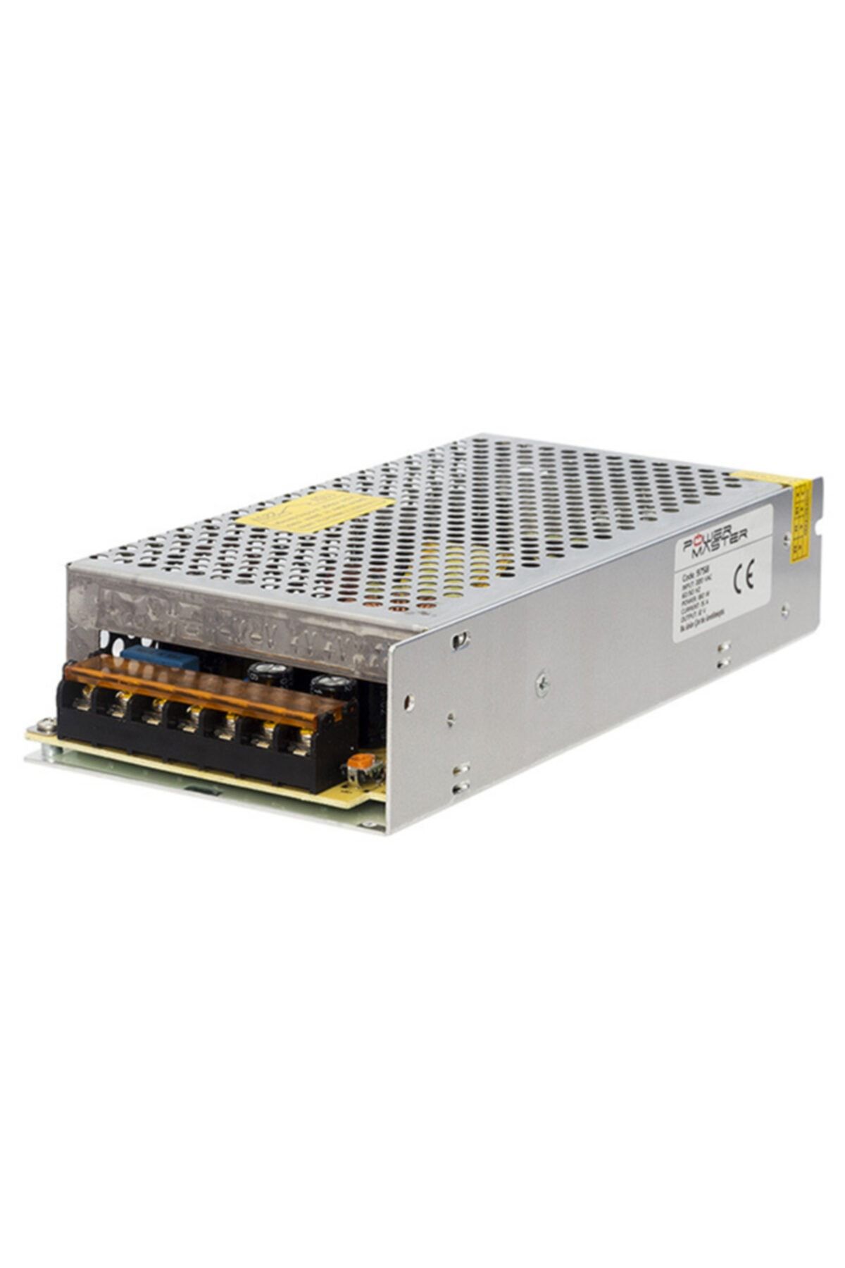 GÜVEN ELK. Powermaster Pm-9758 12 Volt 15 Amper Metal Kasa Adaptör