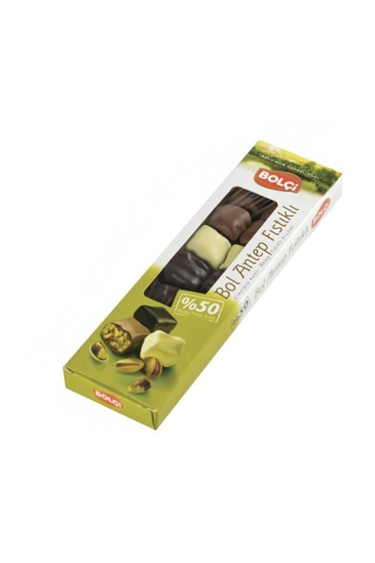 Bolçi Bol Antep Fıstıklı Çikolata Kaplı Krokan 125 gr X 2 Adet