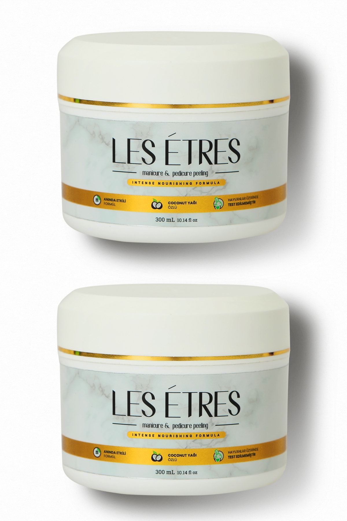 Les Etres 2x Kolay Manikür & Pedikür Peeling 300 Ml