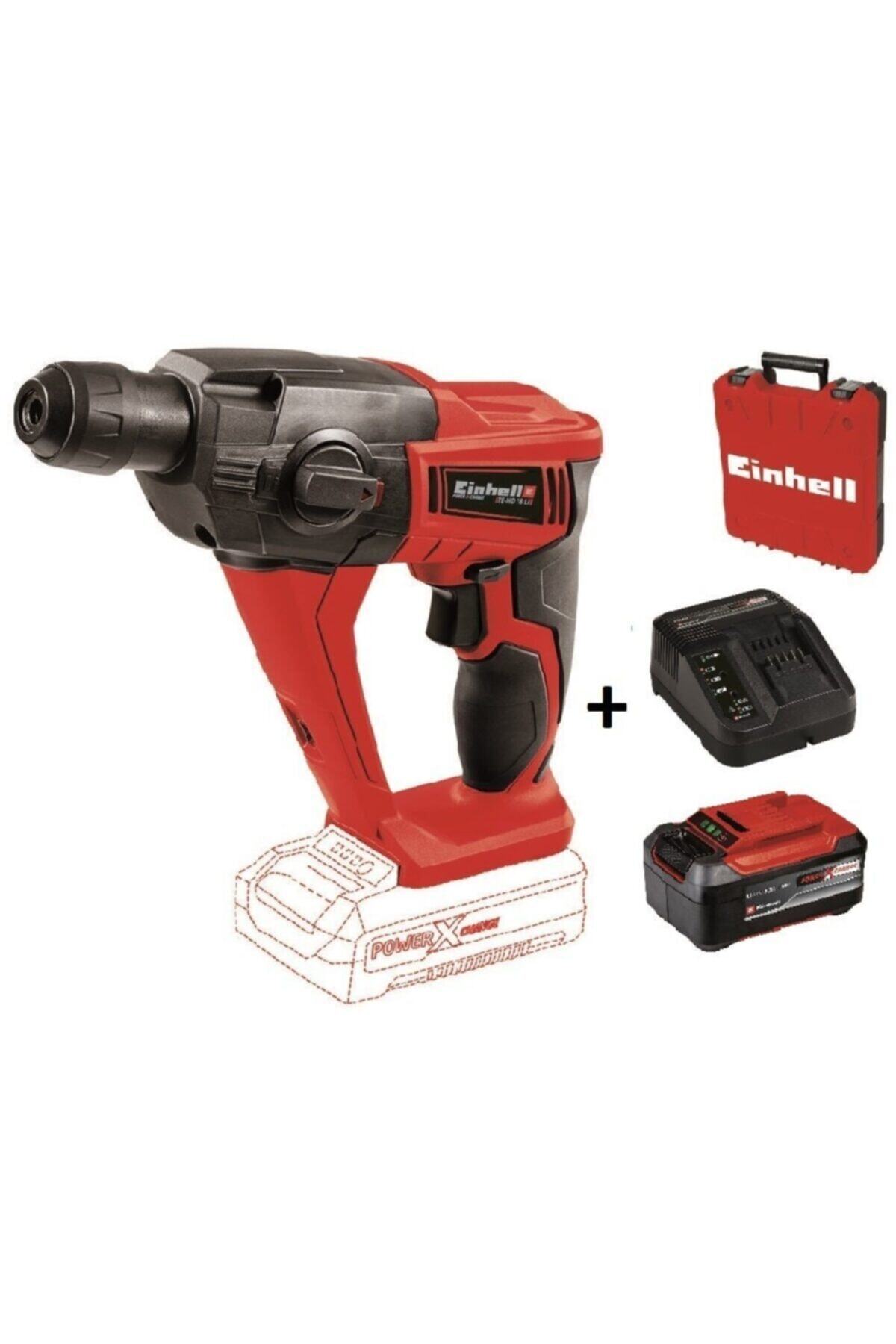 Einhell Te-hd 18 Li- Darbeli Matkap + 5.2 Ah Plus Starter Kit + Çanta