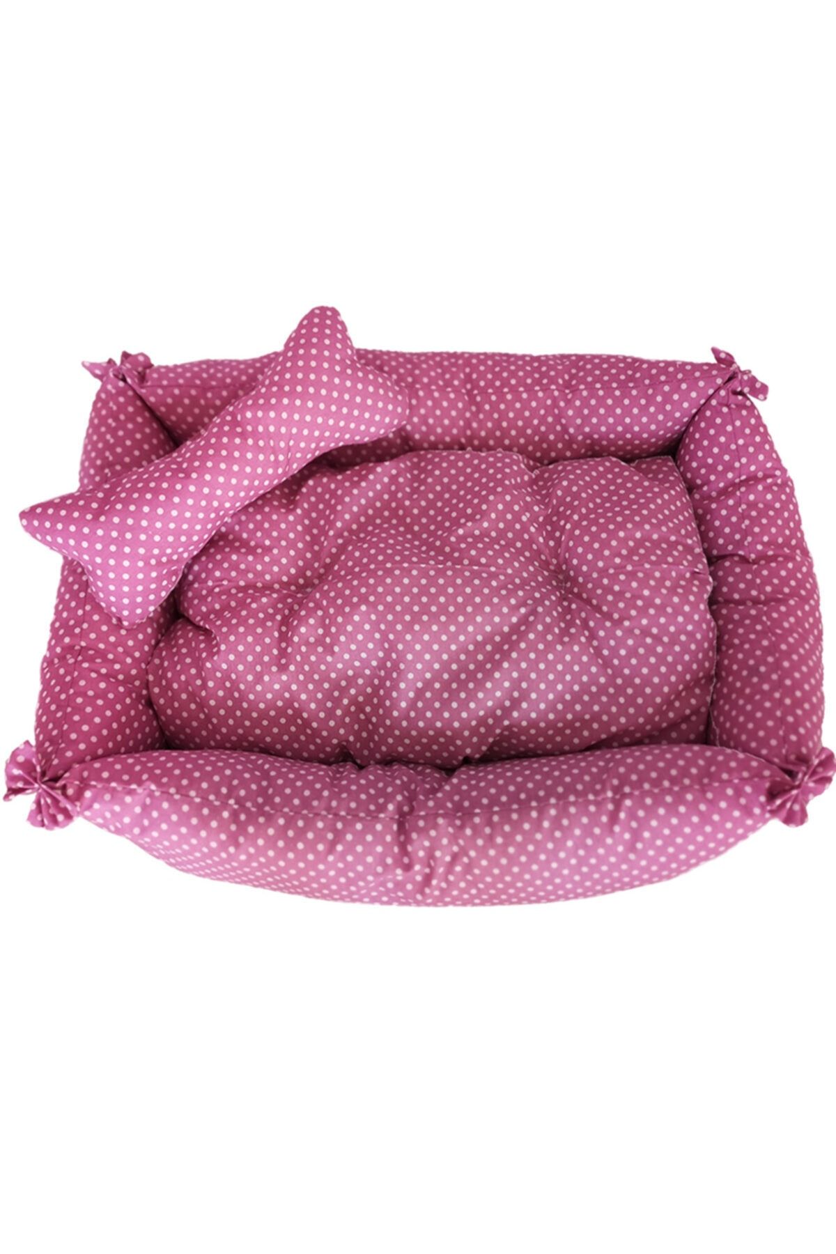 Sdypet Lux Kedi Yatağı, Küçük Irk Köpek Yatağı 65cm X 45cm - Mor