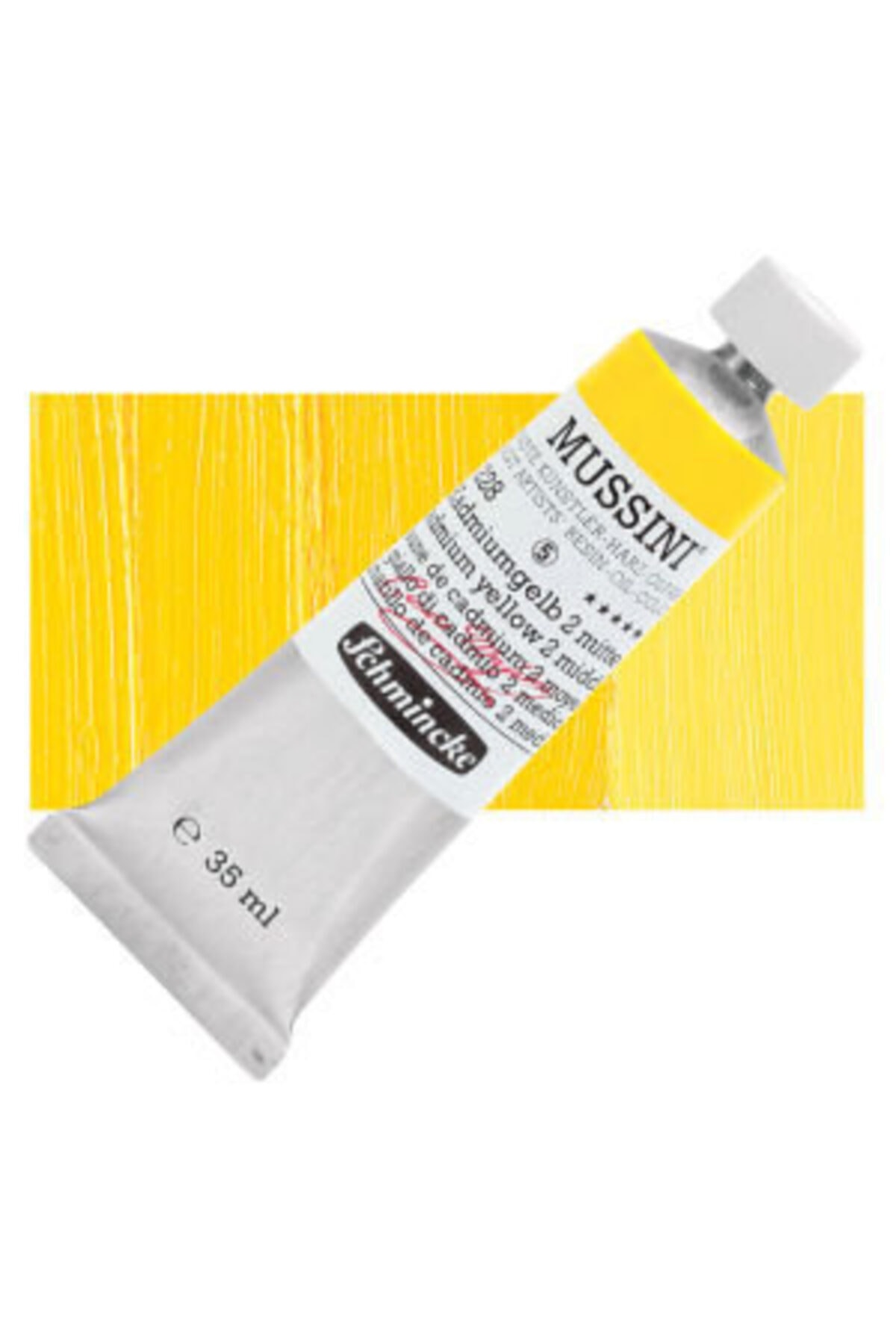 Schmincke Mussini Artist Yağlı Boya 35 Ml Seri 5 228 Cadmium Yellow 2 Middle