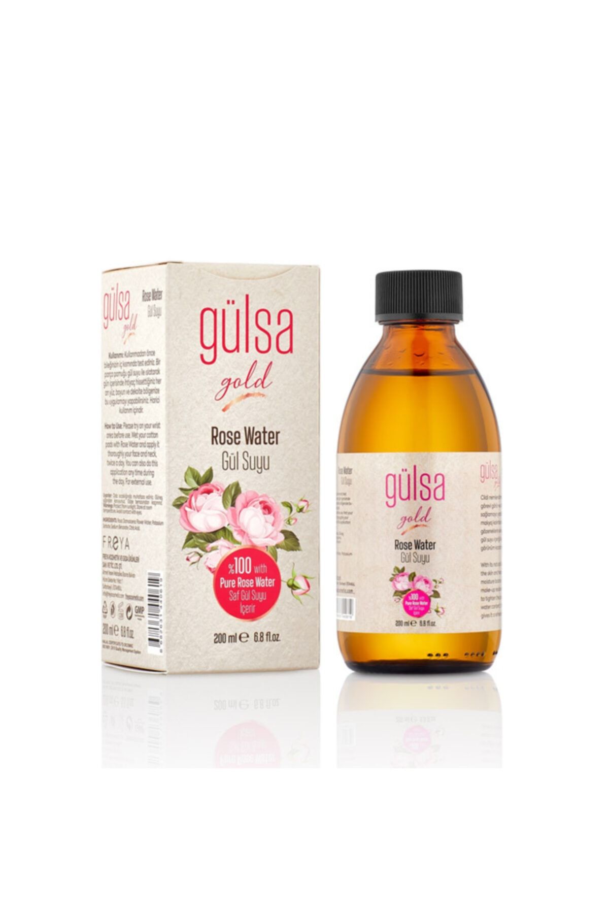 Gülsa Gold Gül Suyu 200 ml