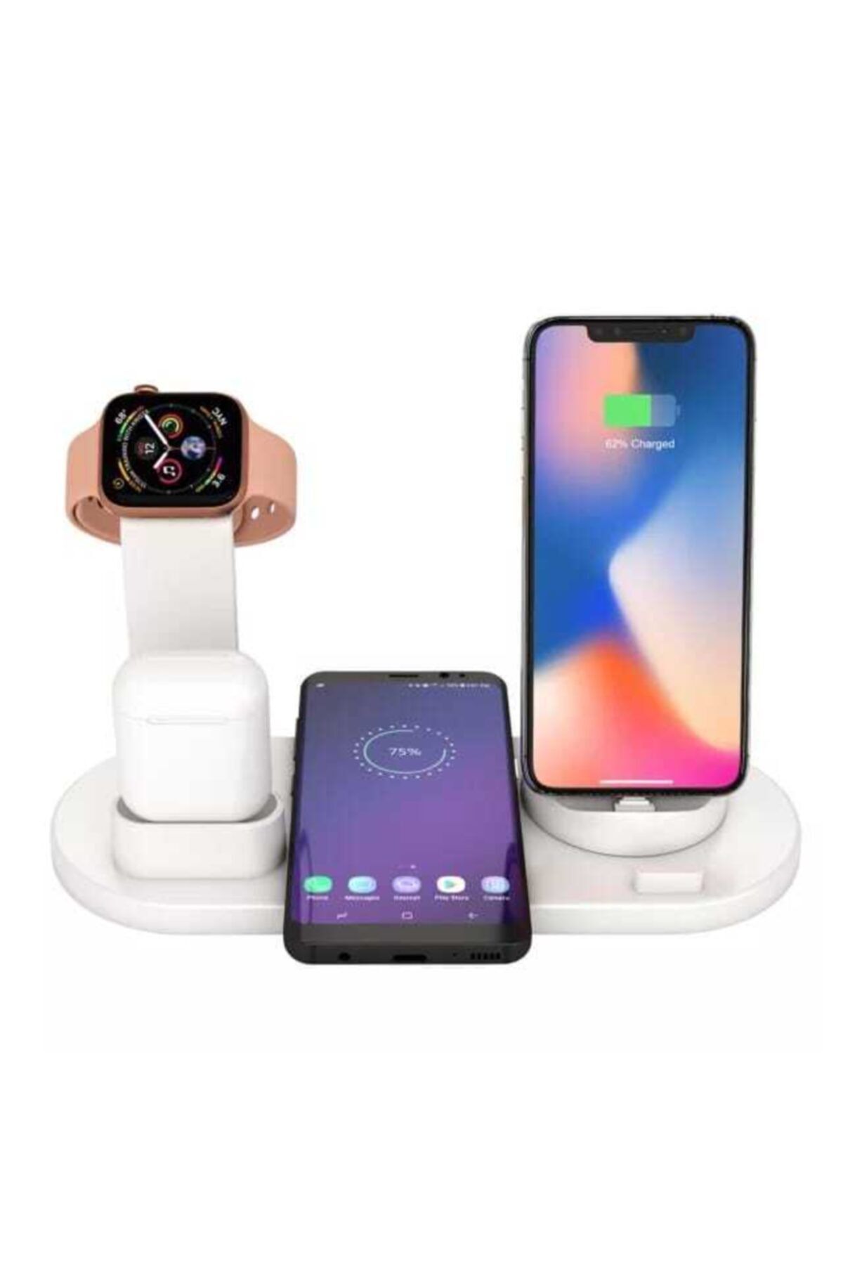 OOKEXPRESS Çok Fonksiyonlu (6in1) Telefon Şarj Standı Stnd1