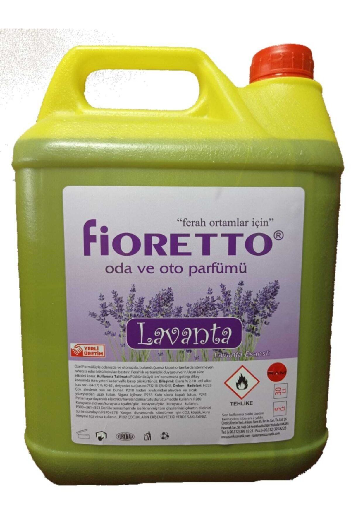fioretto Oda Ve Oto Parfümü Lavanta