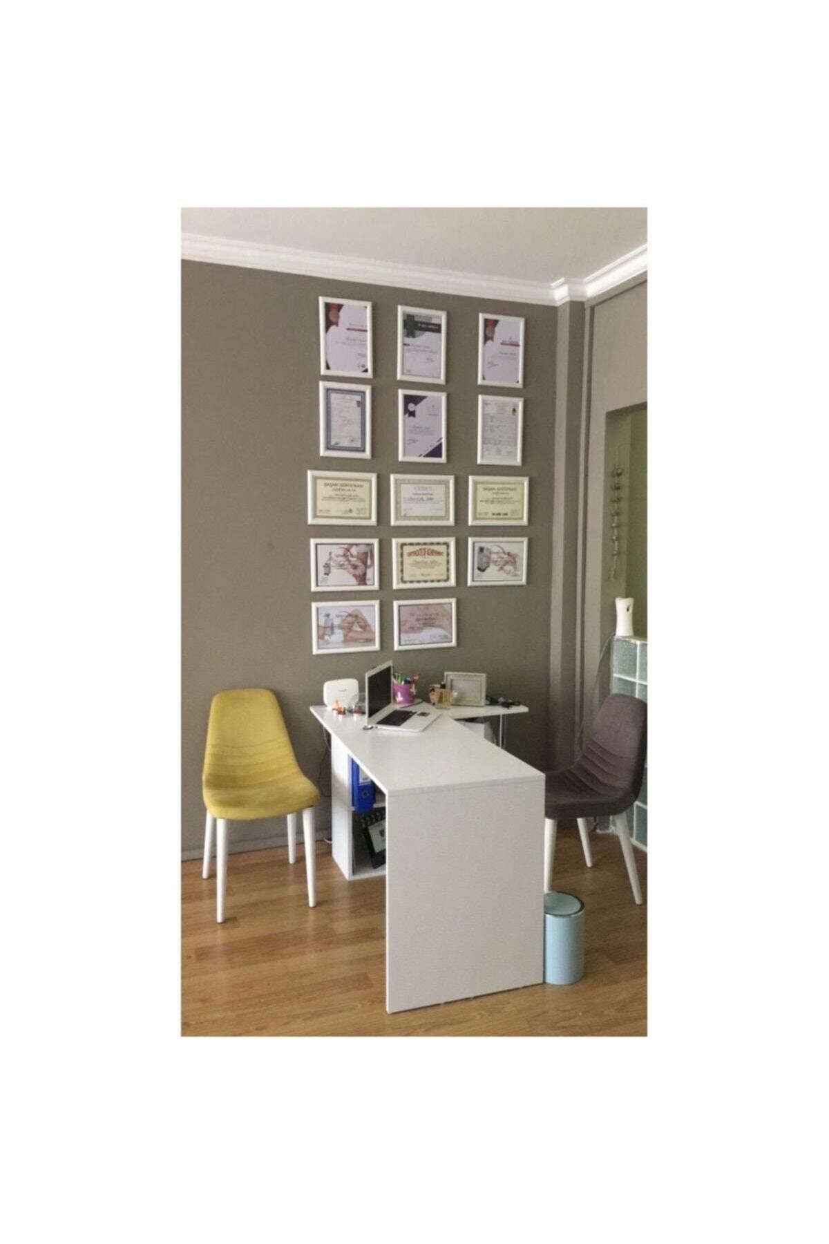 CAM A4 5'li Beyaz Çerçeve