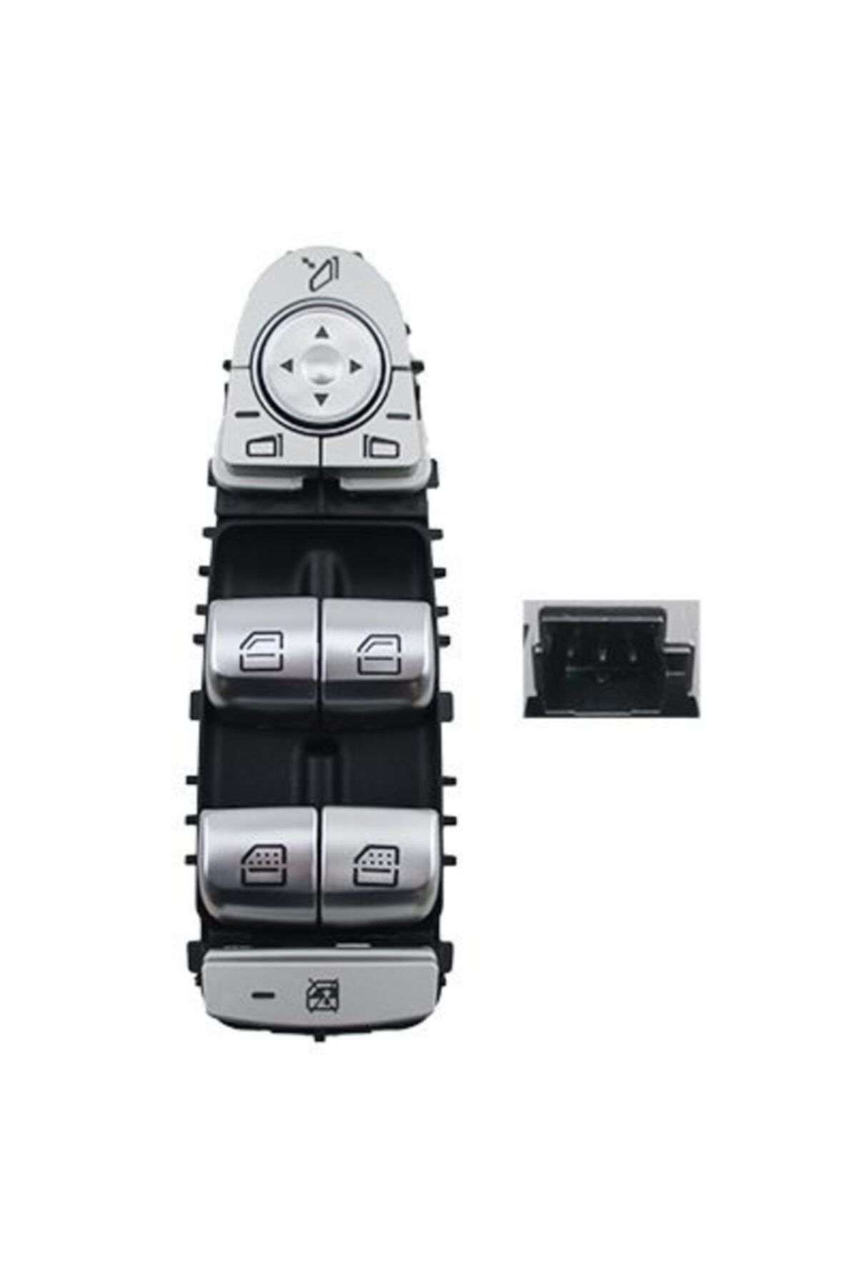 MCAR Cam Açma Düğmesi Mercedes W222 S Seri Beyaz Işıklı