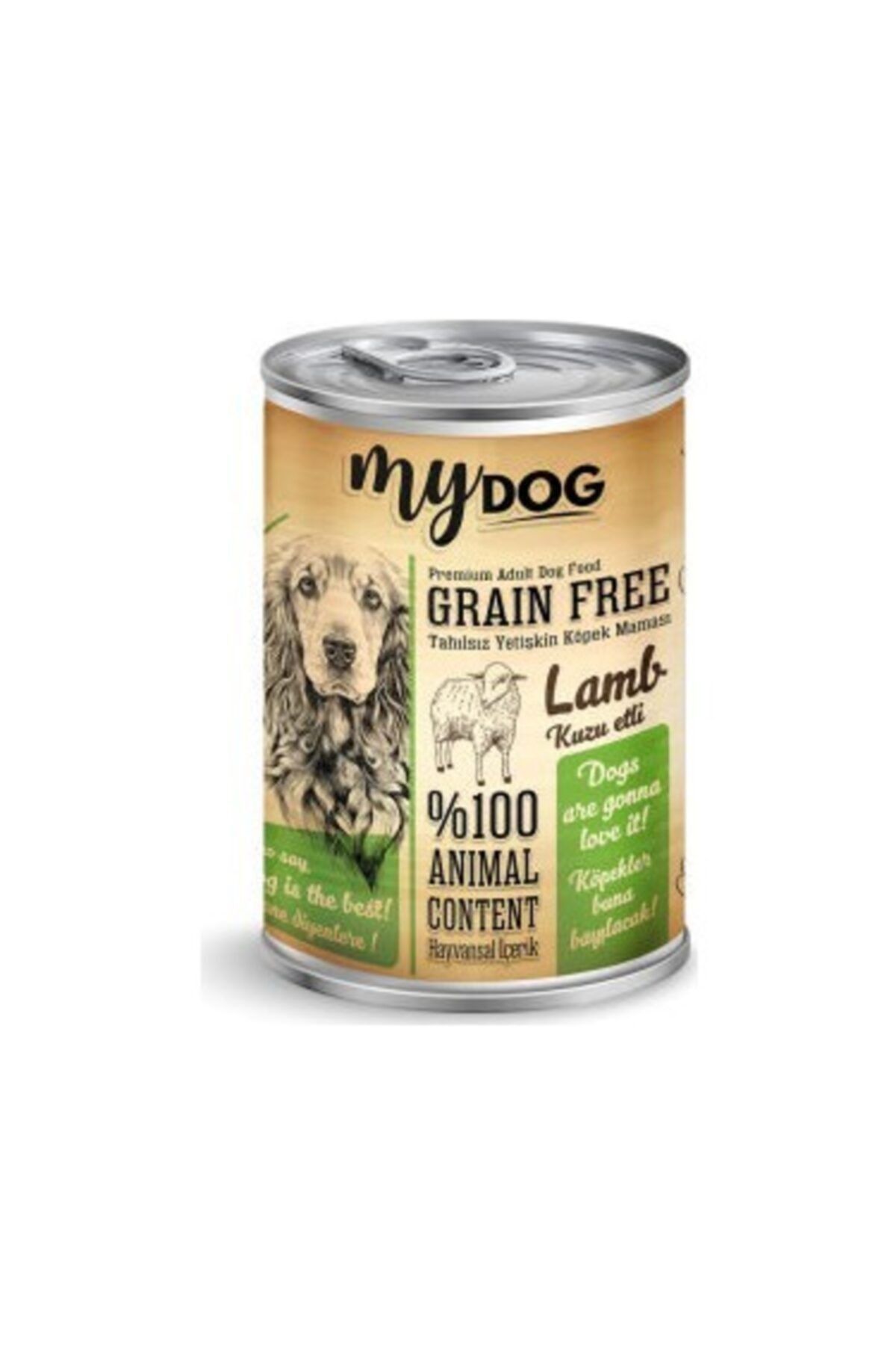 mydog 5 Adet Tahılsız Kuzu Etli Köpek Konservesi 415 Gr