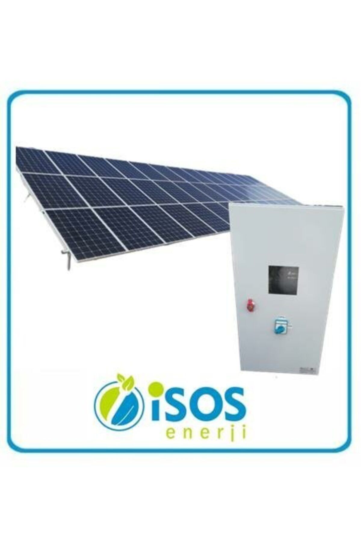 isos enerji 15 Hp(11,4kw) Güneş Enerjili Tarımsal Sulama Sistemi