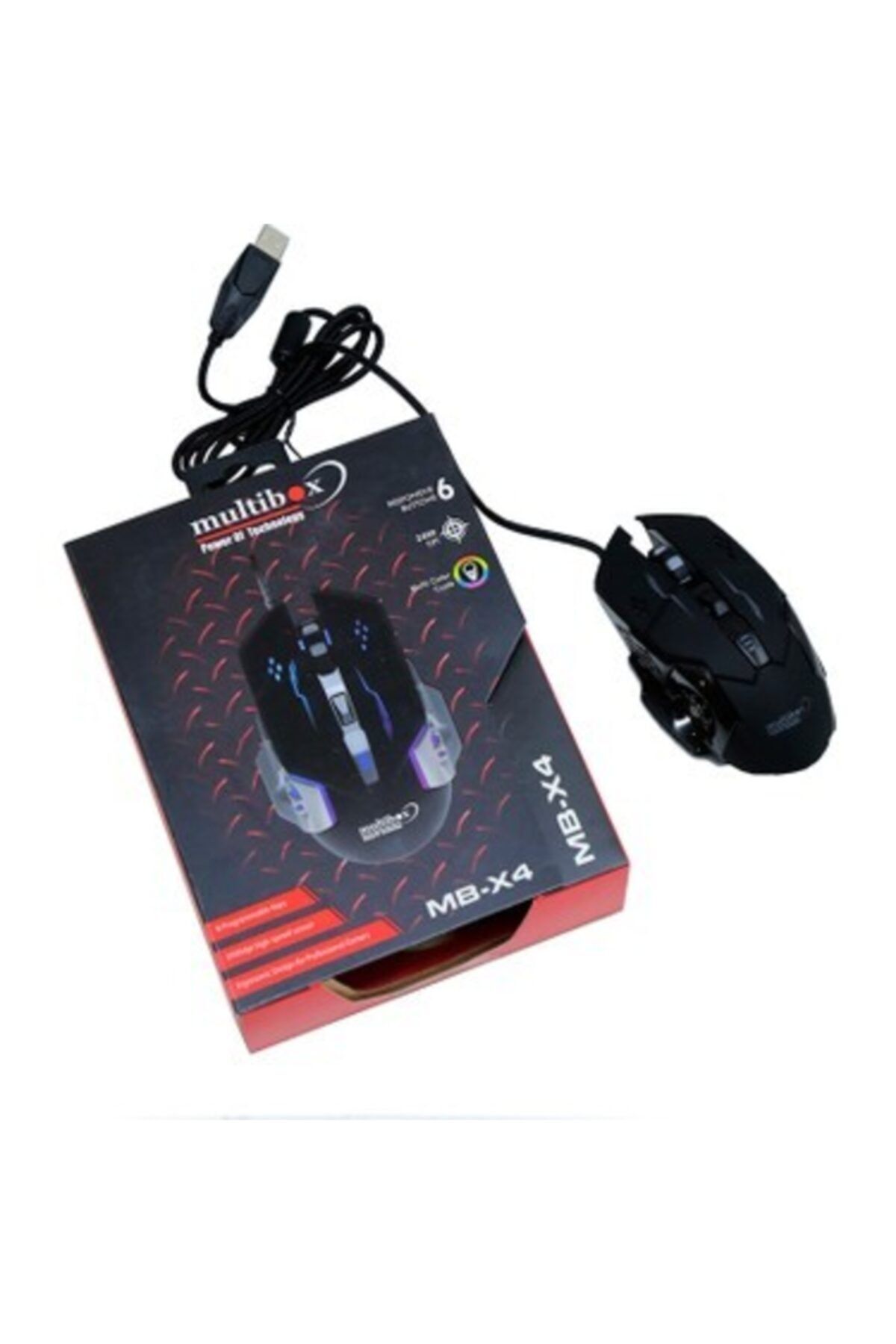 multibox Oyuncu Mouse Kablolu