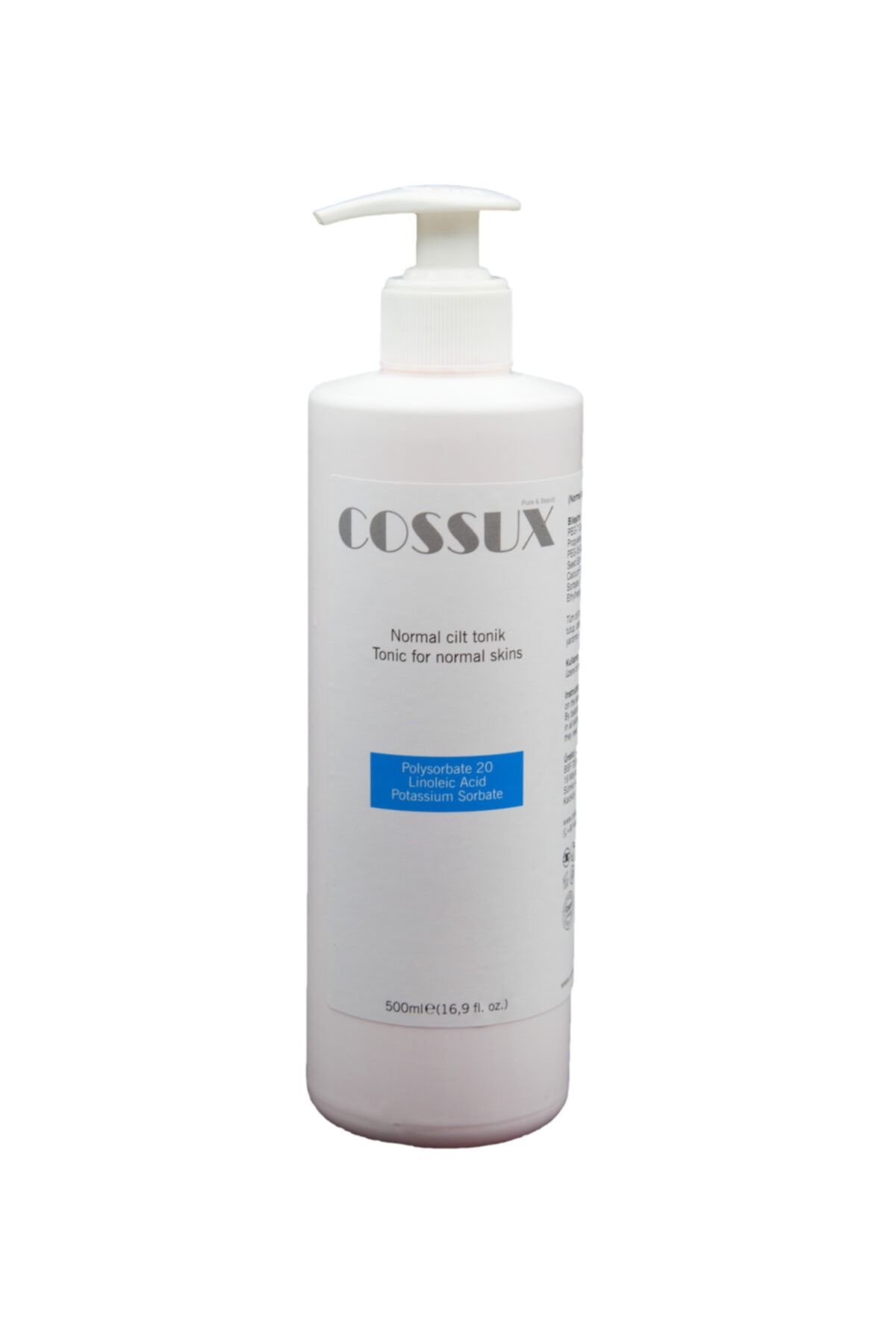 COSSUX For Normally Skıns Normal Cılt Tonık
