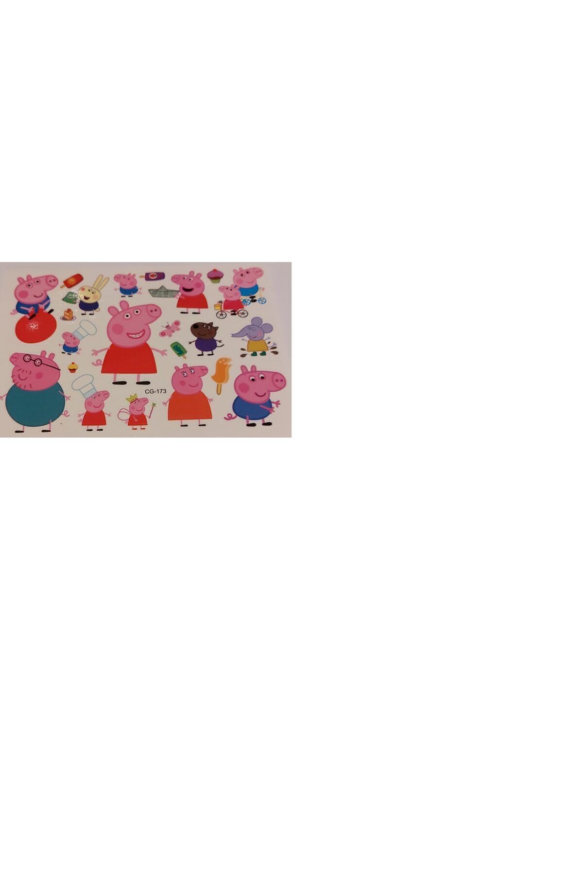 Peppa Pig Geçici Dövme