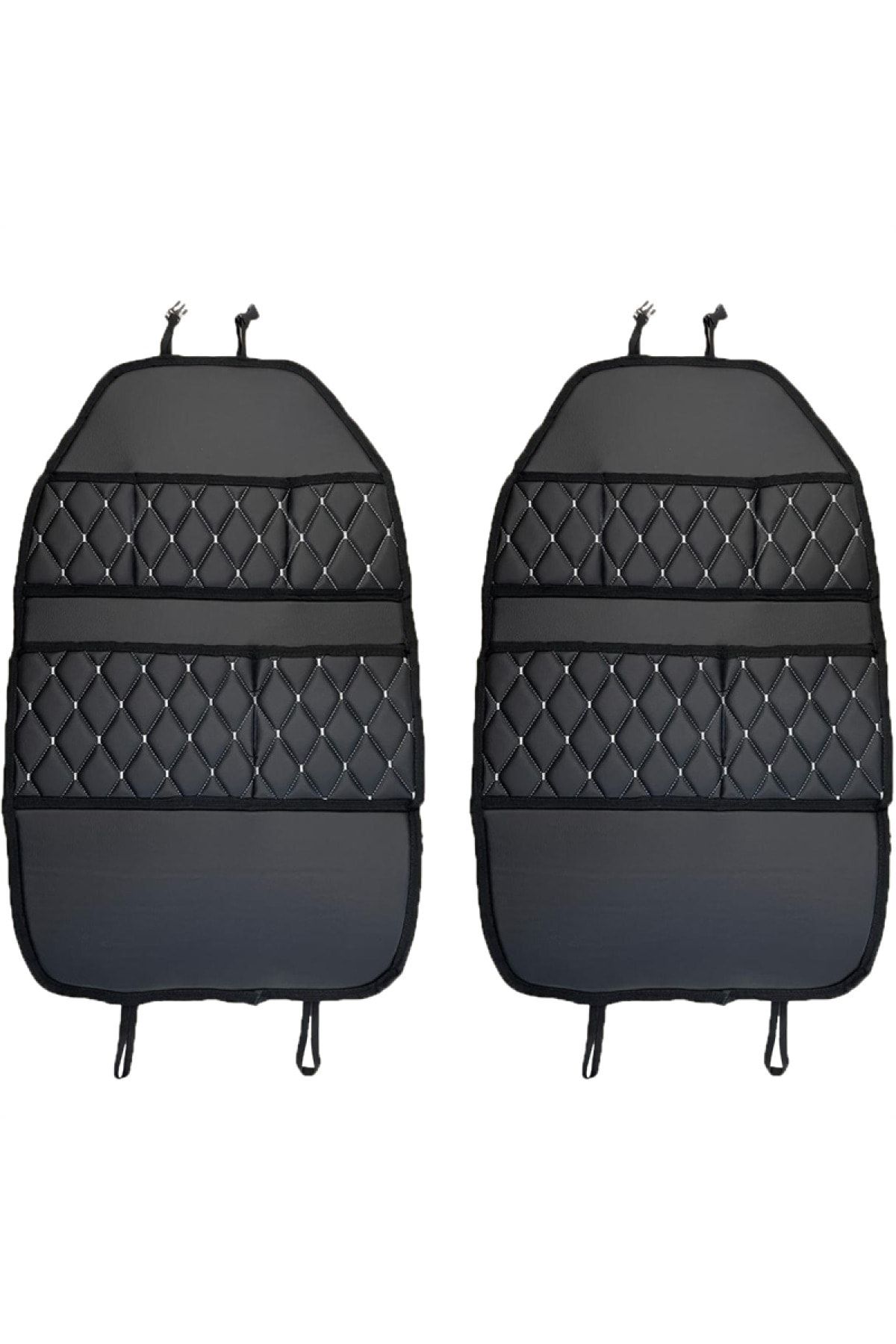 caraks Citroen C3 2003-2010 Arası Oto Koltuk Arkası Organizer Suni Deri 2 Adet 013