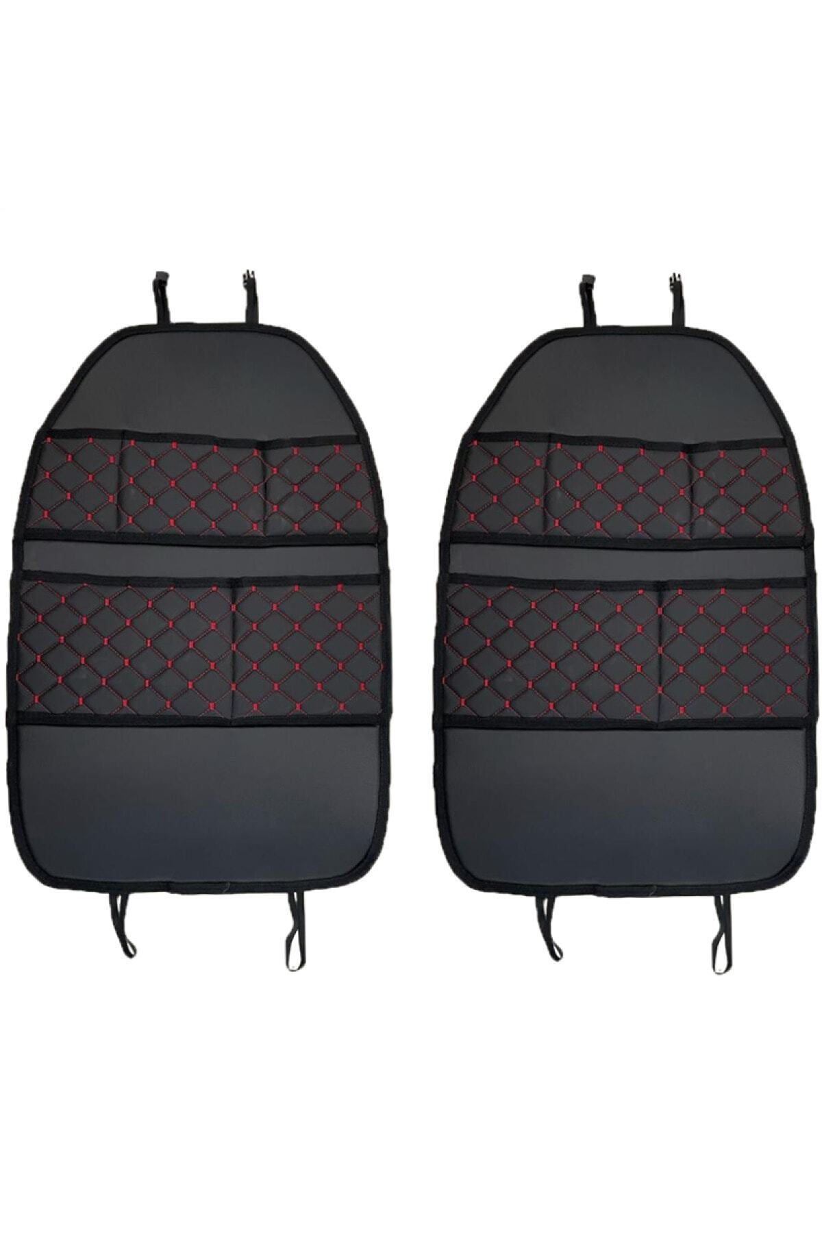 caraks Opel Meriva 2003-2009 Arası Oto Koltuk Arkası Organizer Suni Deri 2 Adet 017
